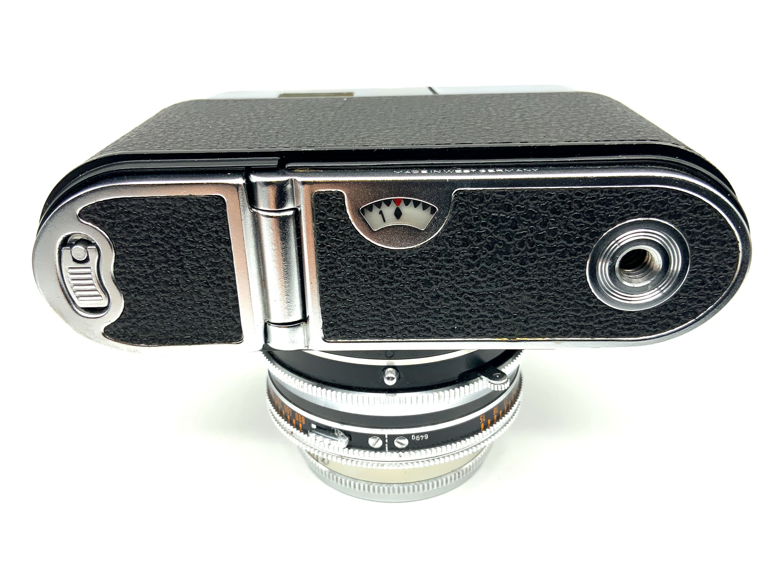 Voigtländer Vitomatic I CS Sucherkamera mit Color-Skopar 50mm 1:2.8 Analogkamera