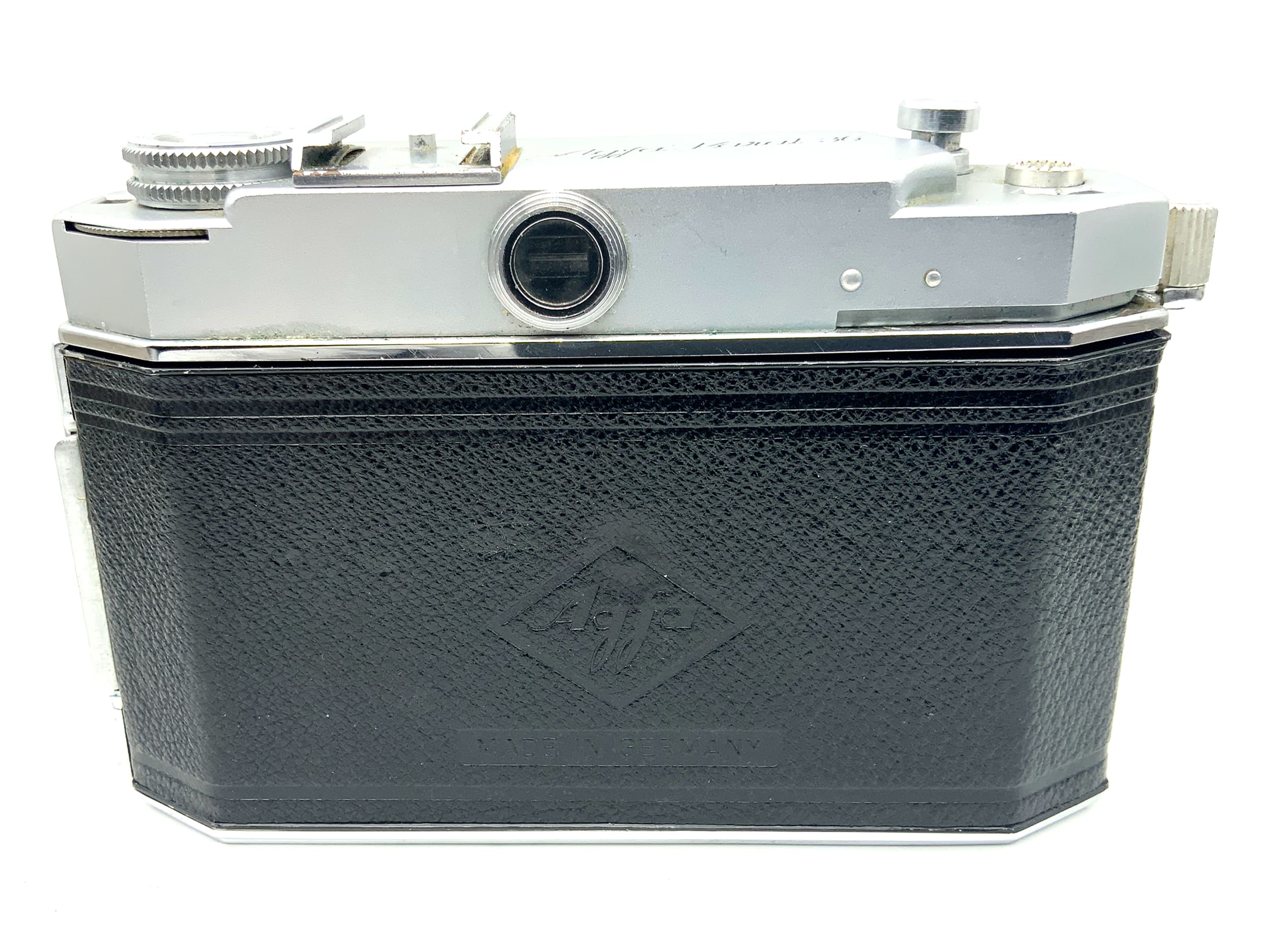 Appareil photo pliant Agfa Karat 36 avec objectif argentique Solinar 50 mm f/2,8