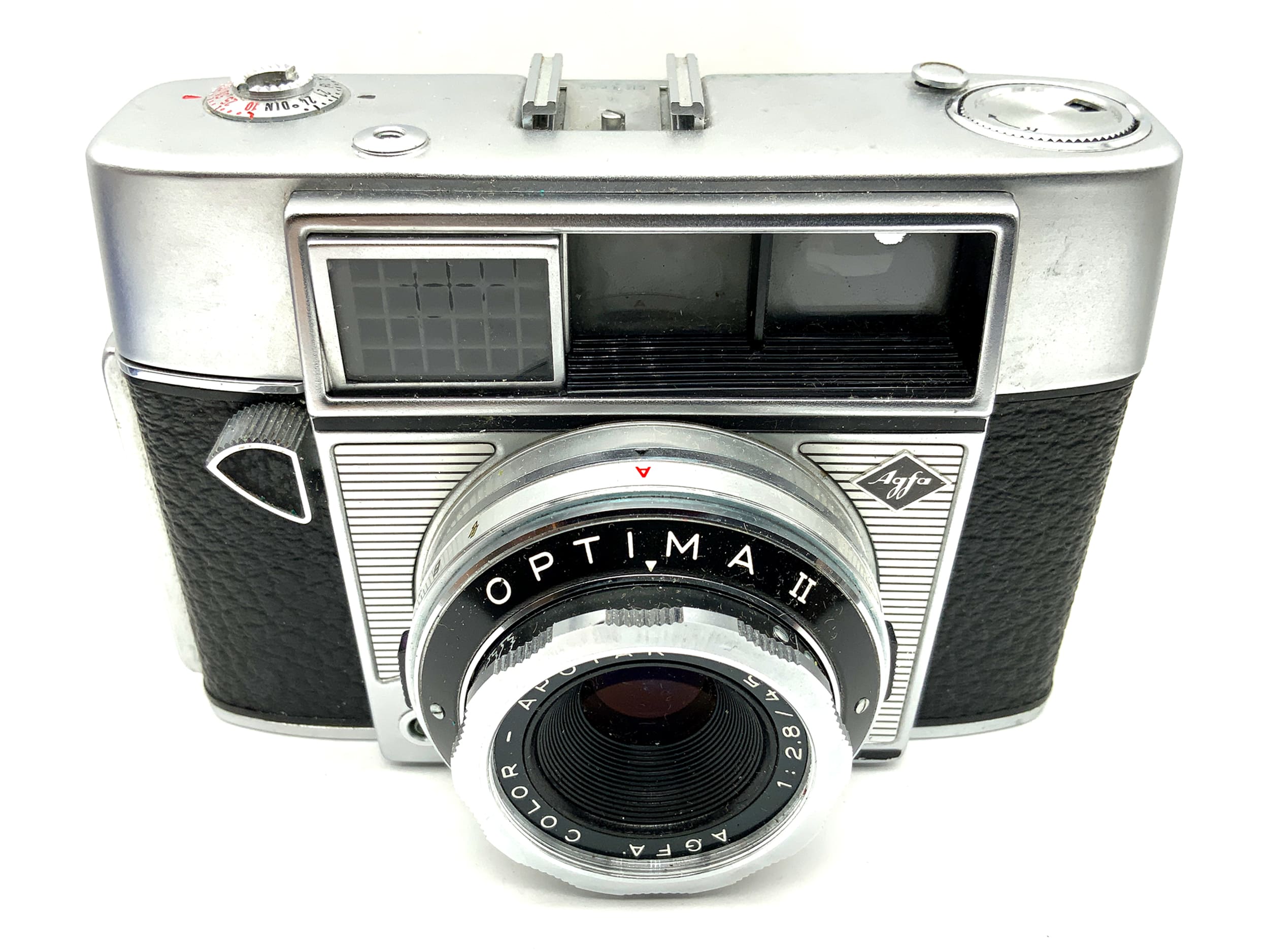 Agfa Optima II viewfinder camera with Color-Apotar 1:2.8 45mm analog camera
