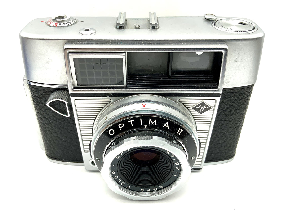 Appareil photo à visée directe Agfa Optima II avec objectif Color-Apotar 1:2.8 45 mm analogique