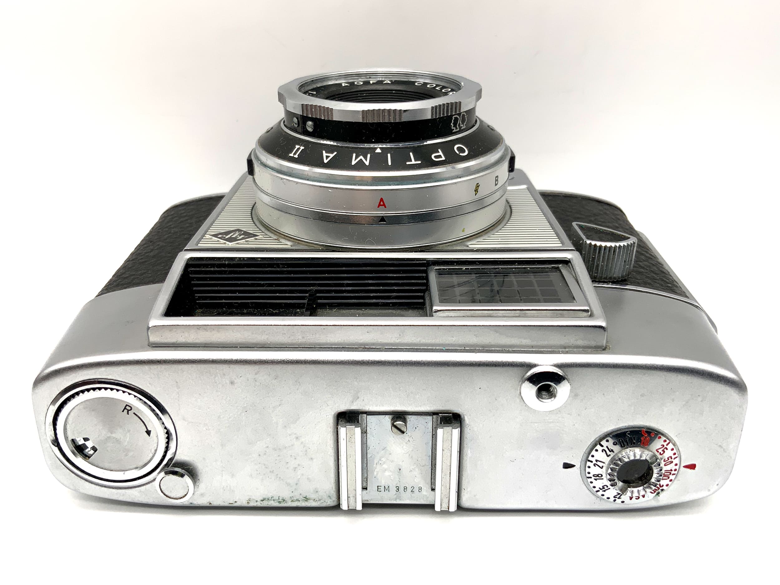 Appareil photo à visée directe Agfa Optima II avec objectif Color-Apotar 1:2.8 45 mm analogique