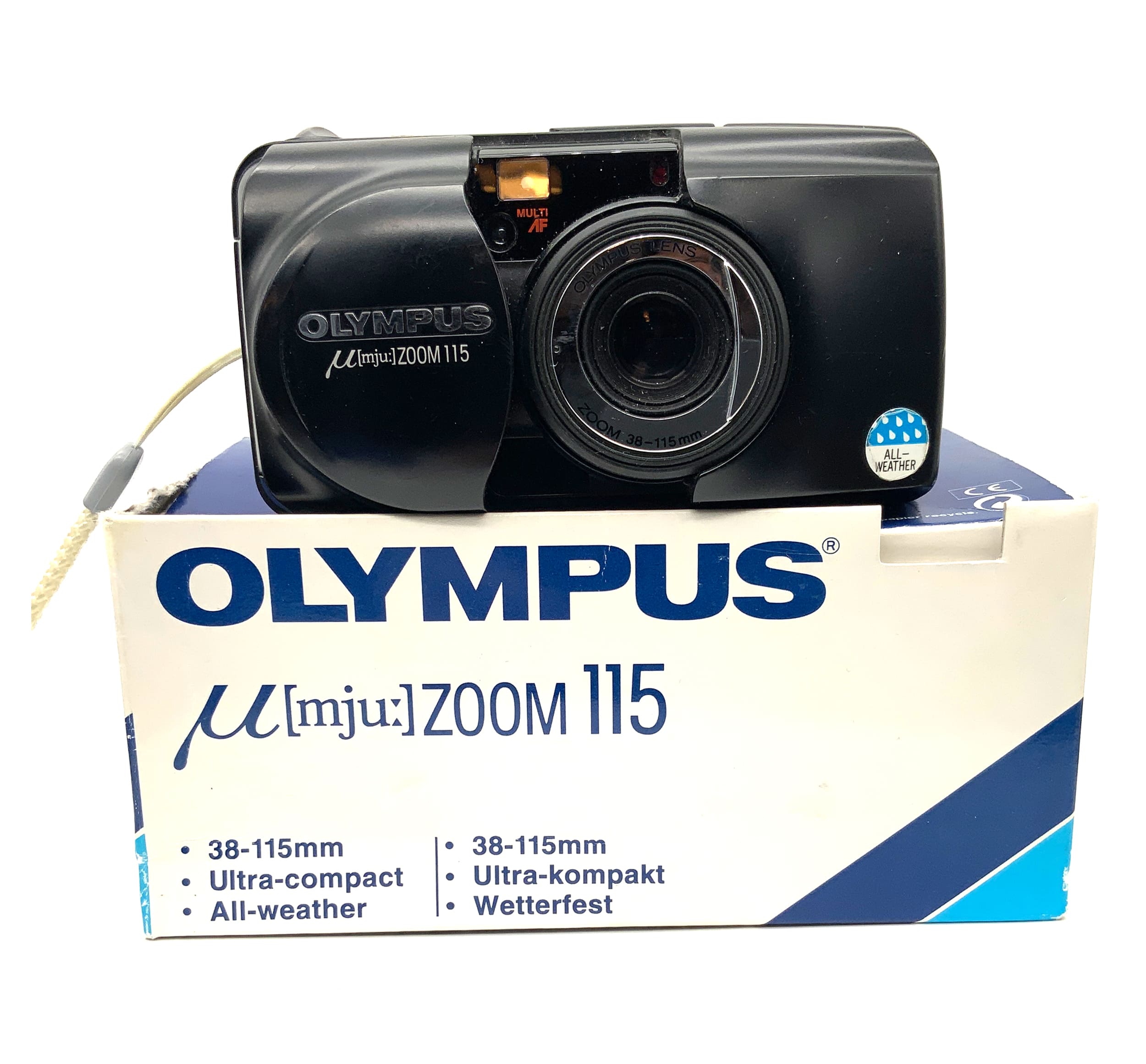 Olympus μ mju Zoom 115 Point&Shoot mit 38-115mm All-Weather Analogkamera