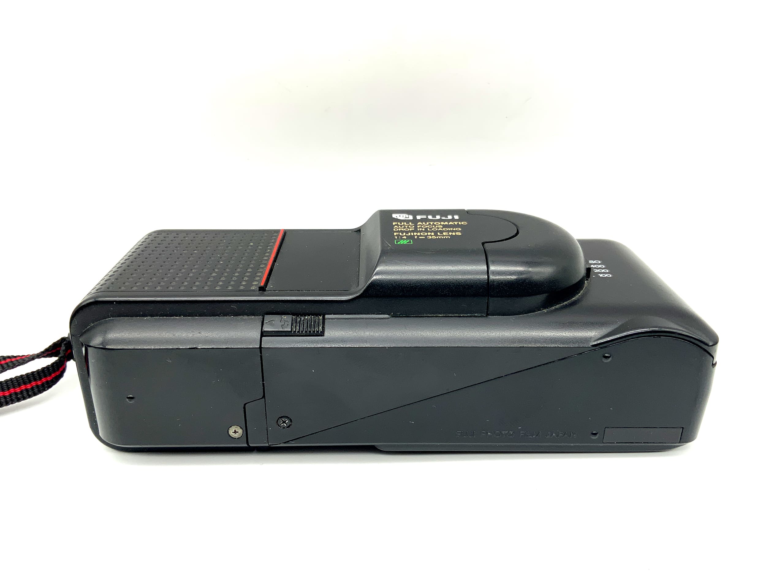 Appareil photo compact argentique Fuji DL-50 Point&amp;Shoot avec objectif Fujinon 1:4 35 mm