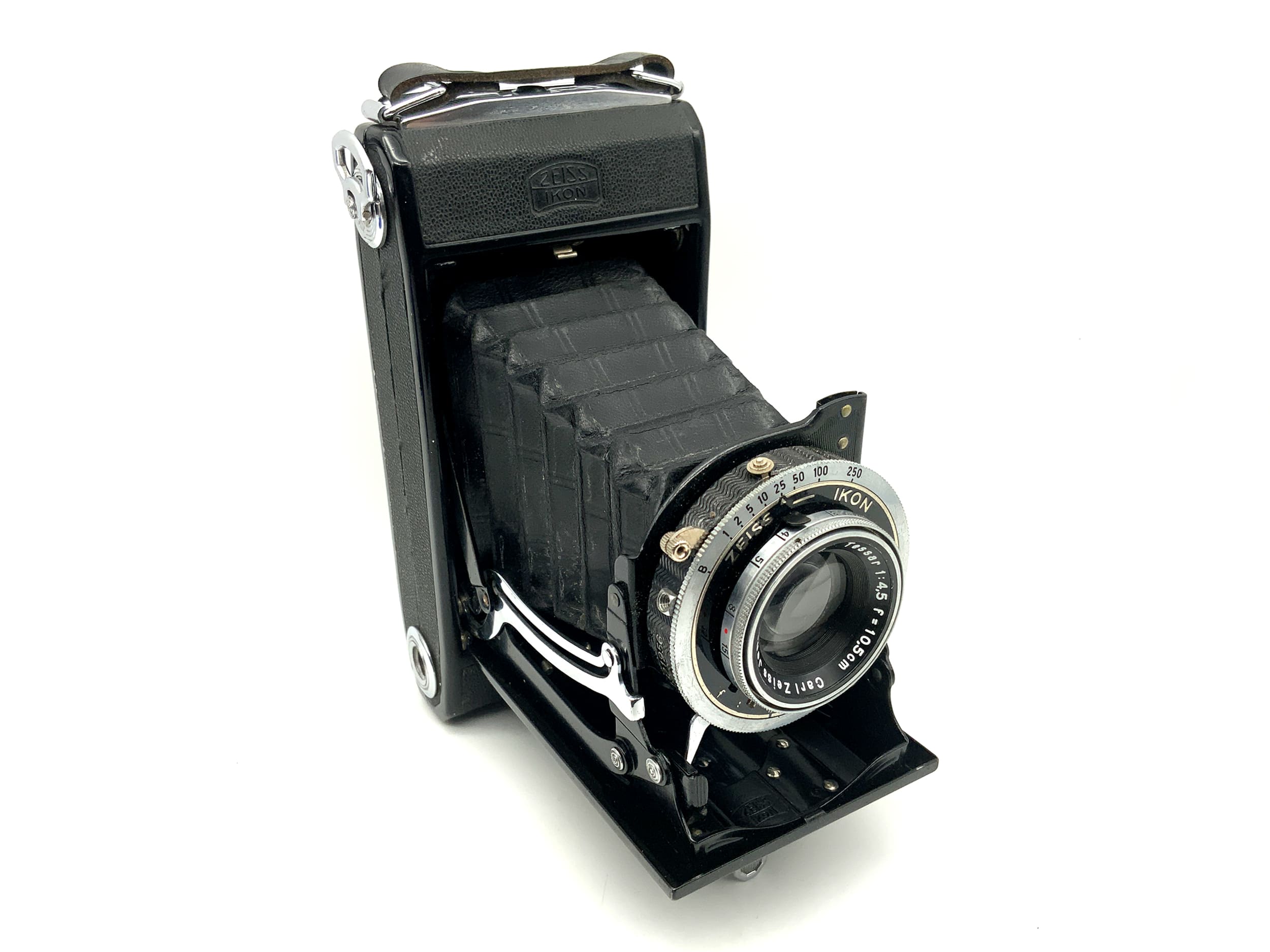 Appareil photo pliant Zeiss Ikon Nettar 515/2 avec objectif Carl Zeiss Tessar 1:4,5 f=10,5 cm Compur