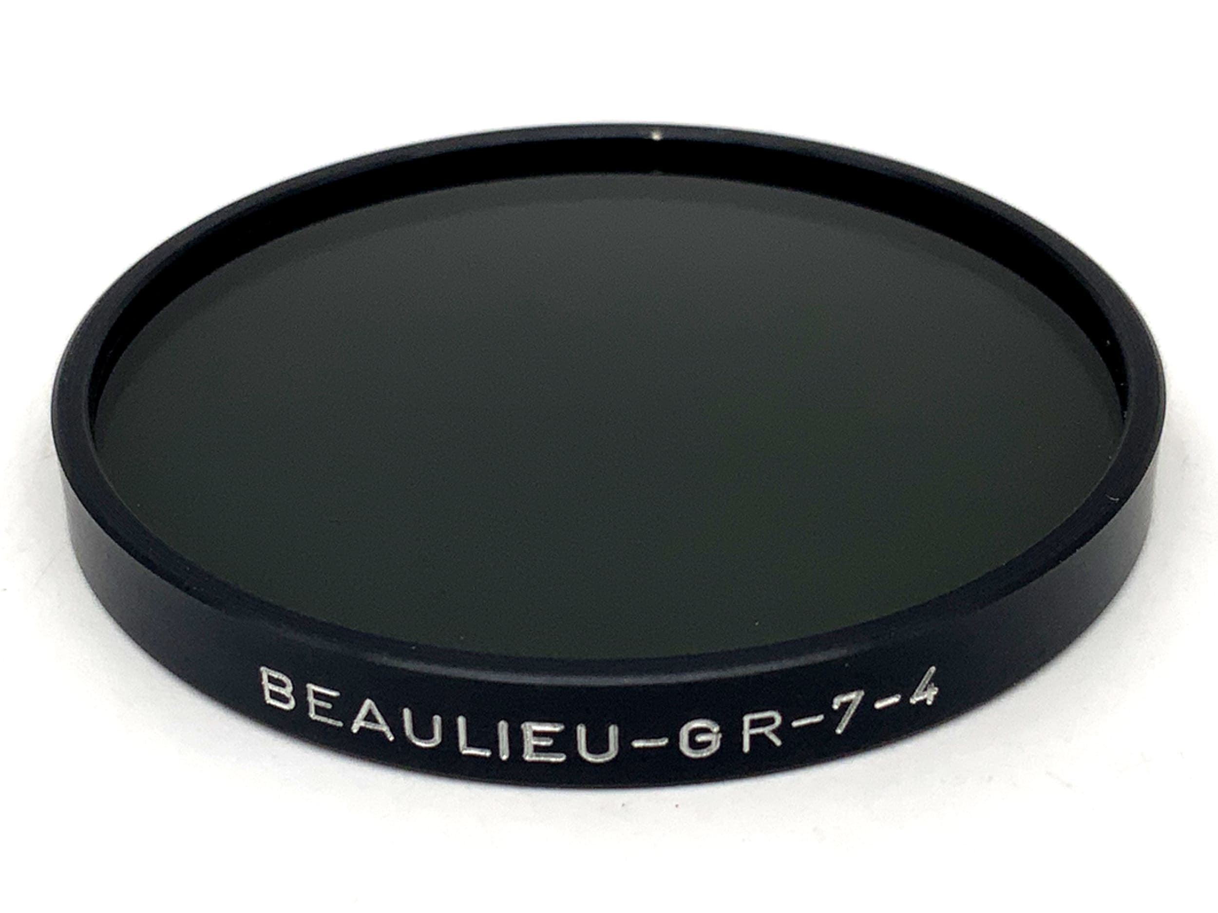 Filtre neutralisant Beaulieu GR-7-4, filtre à insertion circulaire, filetage
