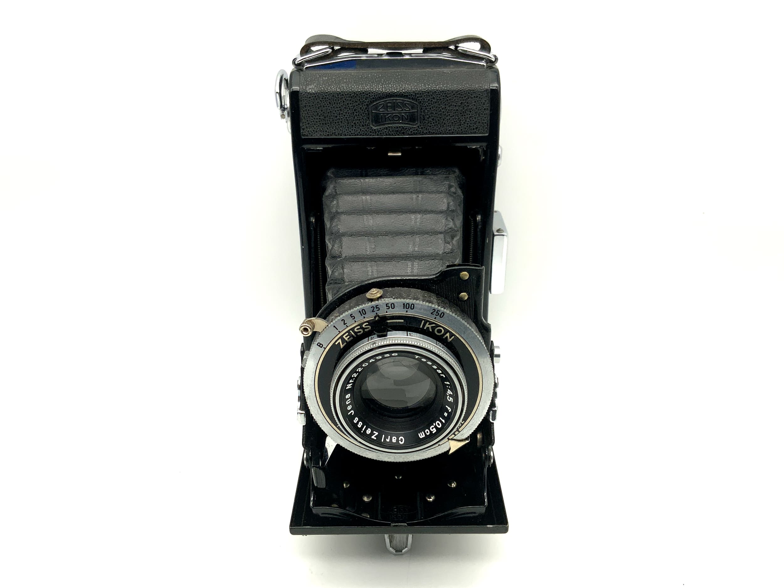 Appareil photo pliant Zeiss Ikon Nettar 515/2 avec objectif Carl Zeiss Tessar 1:4,5 f=10,5 cm Compur