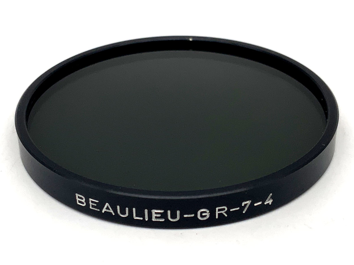 Filtre neutralisant Beaulieu GR-7-4, filtre à insertion circulaire, filetage