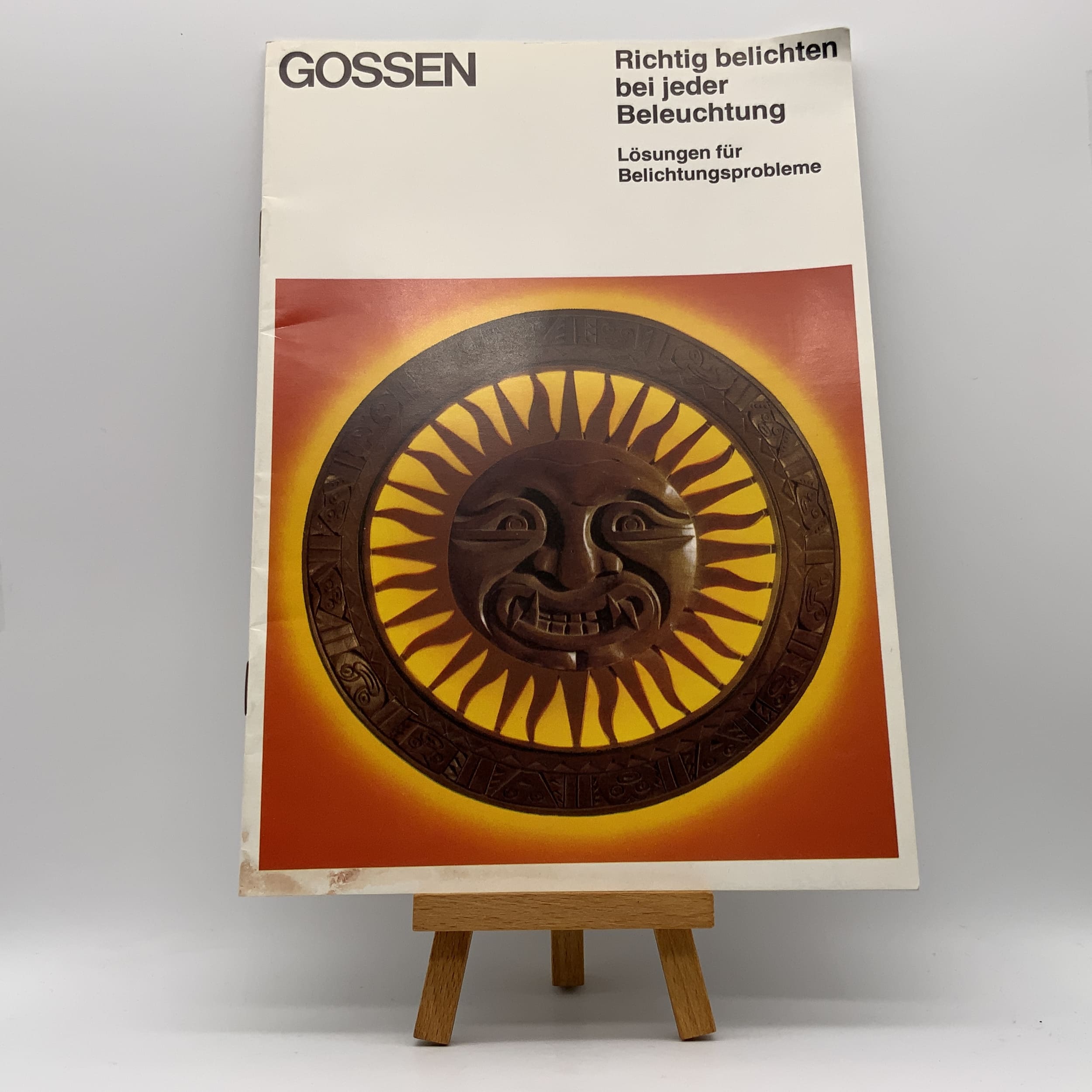Gossen Correct Exposure for Every Exposure Information Booklet German