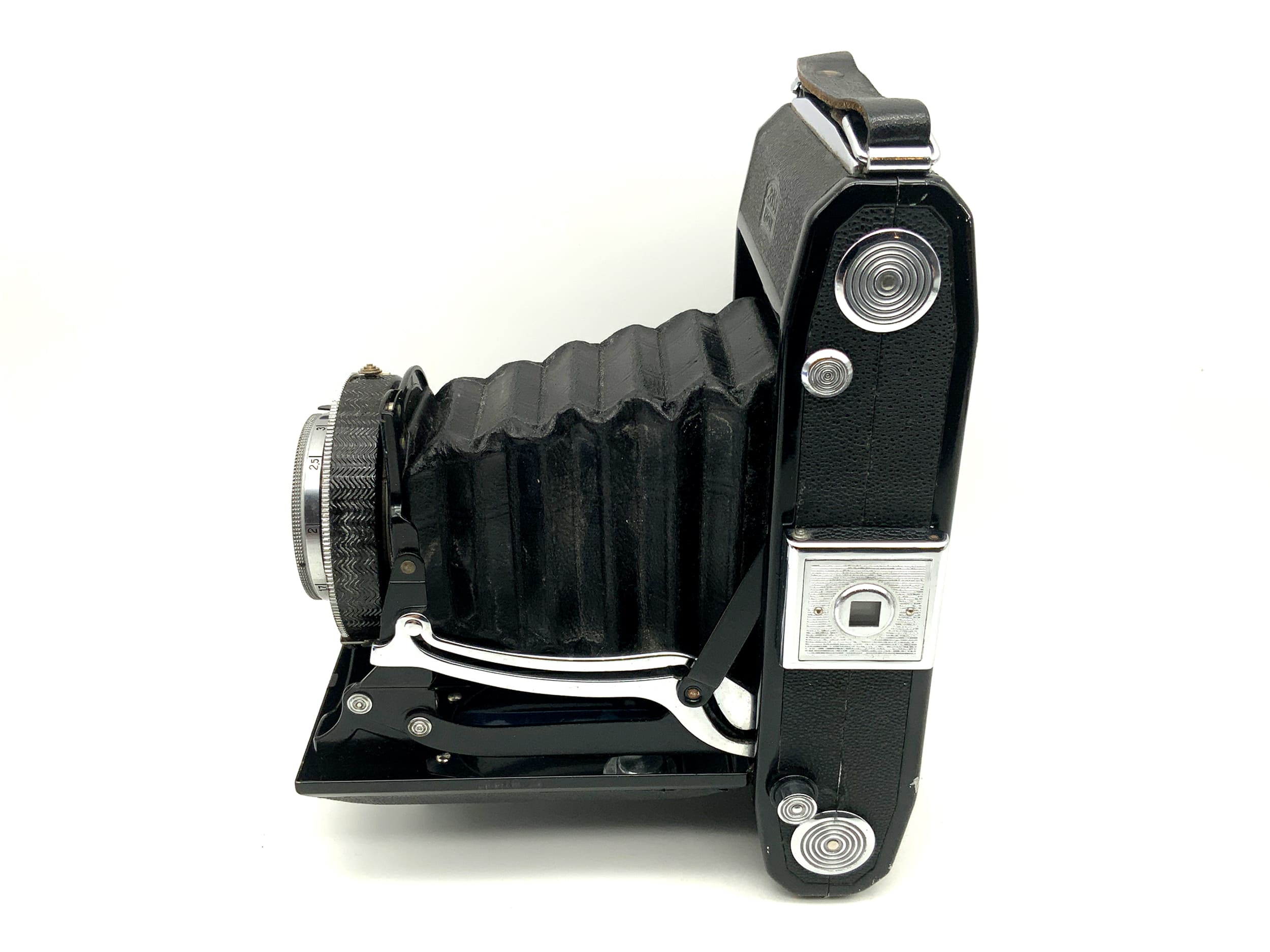 Appareil photo pliant Zeiss Ikon Nettar 515/2 avec objectif Carl Zeiss Tessar 1:4,5 f=10,5 cm Compur