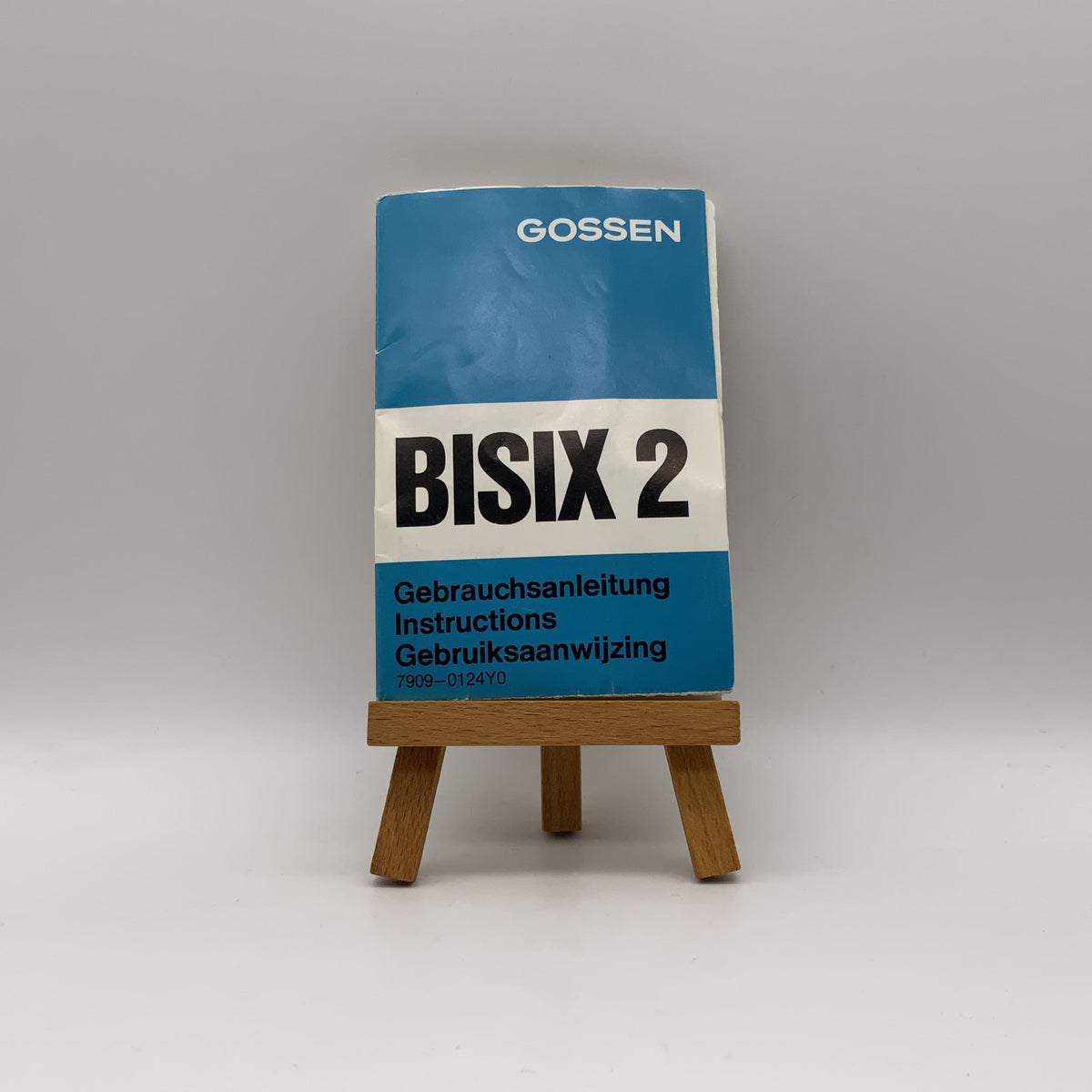 Manuel d'utilisation Gossen BISIX 2 (instructions en allemand)