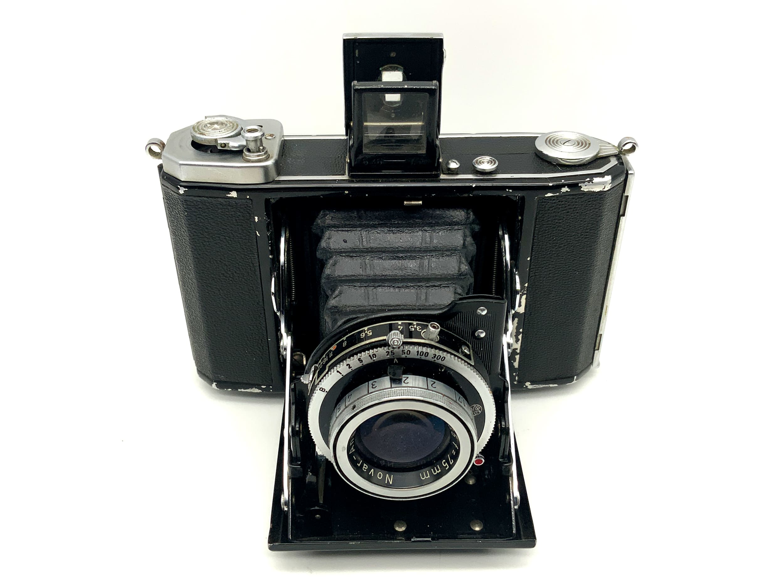 Appareil photo pliant Zeiss Ikon Ikonta 521/16, objectif Novar-Anastigmat 1:4,5 f=7,5 cm, Prontor S