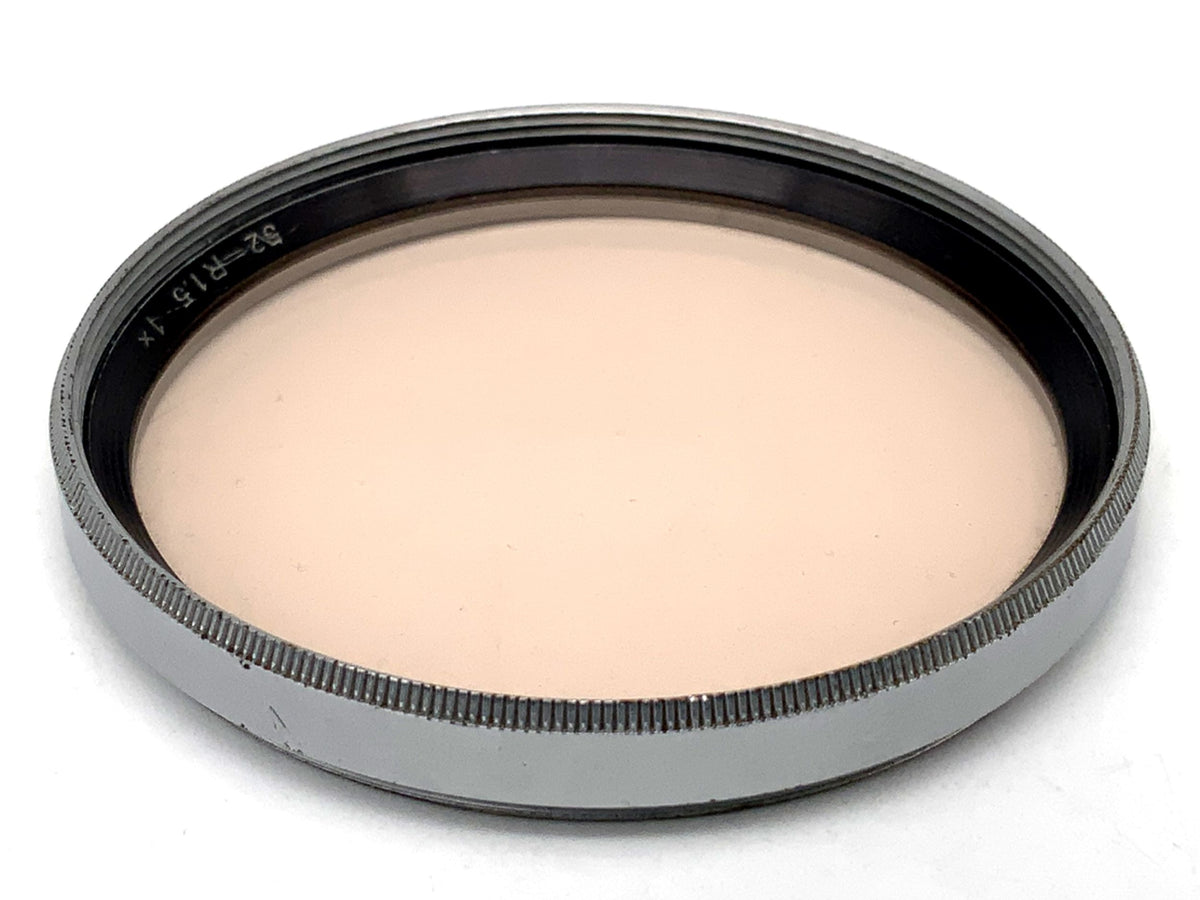 Filtre correcteur sans marque R1.5, 1 filtre, filetage circulaire de 52 mm