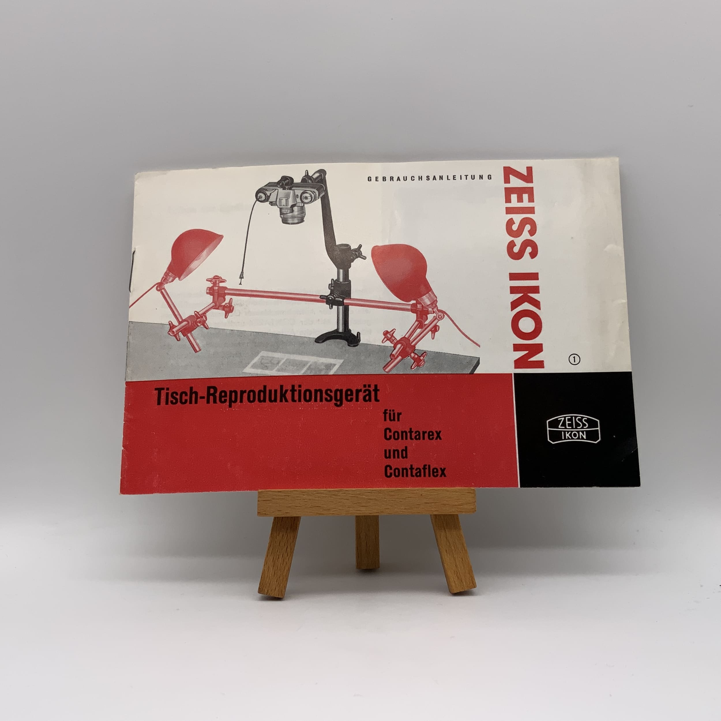 Zeiss Ikon Tabletop Reproducing Device User Manual (German)