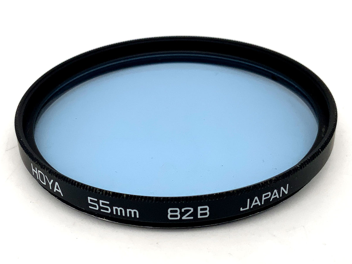 Filtre bleu clair Hoya 82B, filetage circulaire de 55 mm
