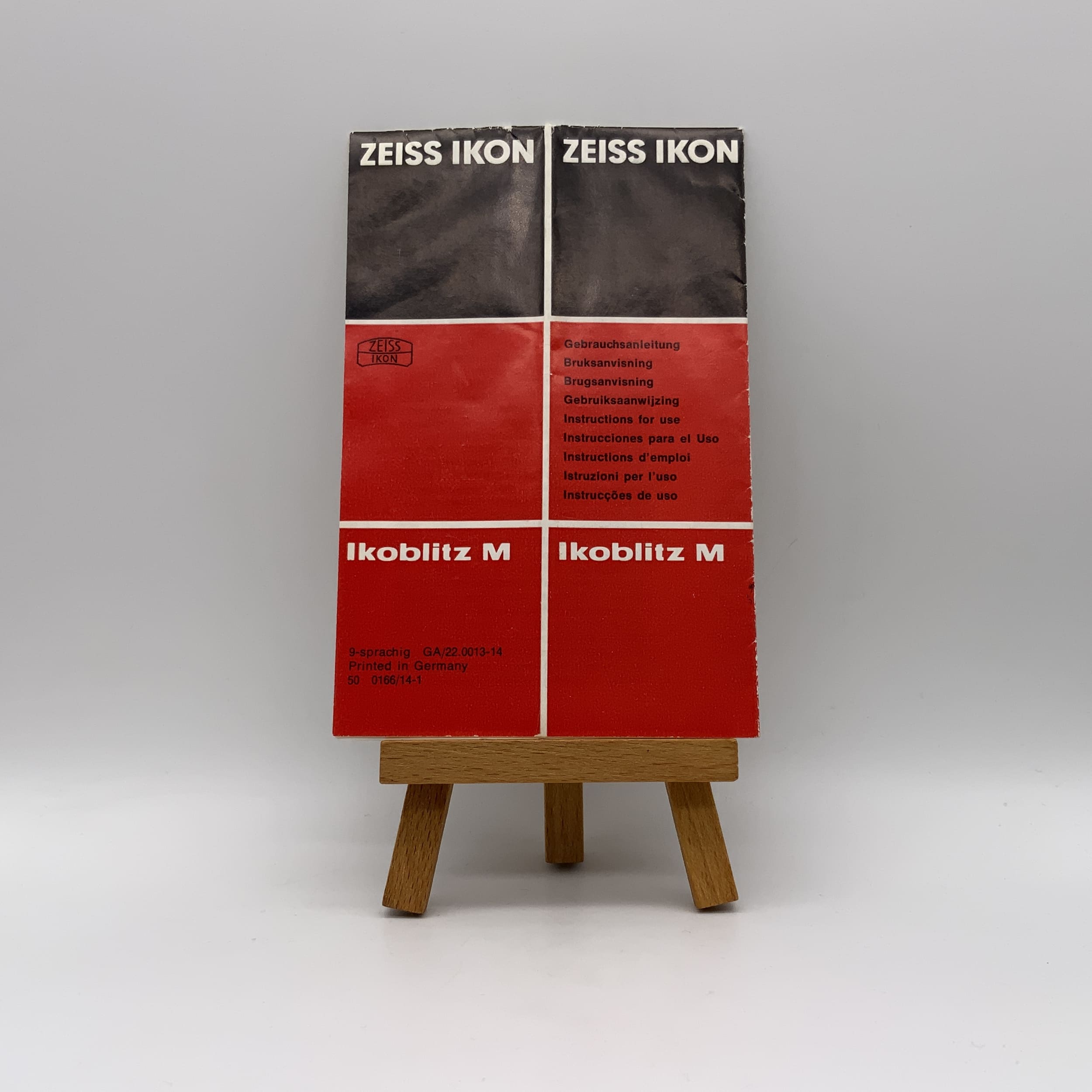 Zeiss Ikon Ikoblitz M Operating Instructions German User Manual