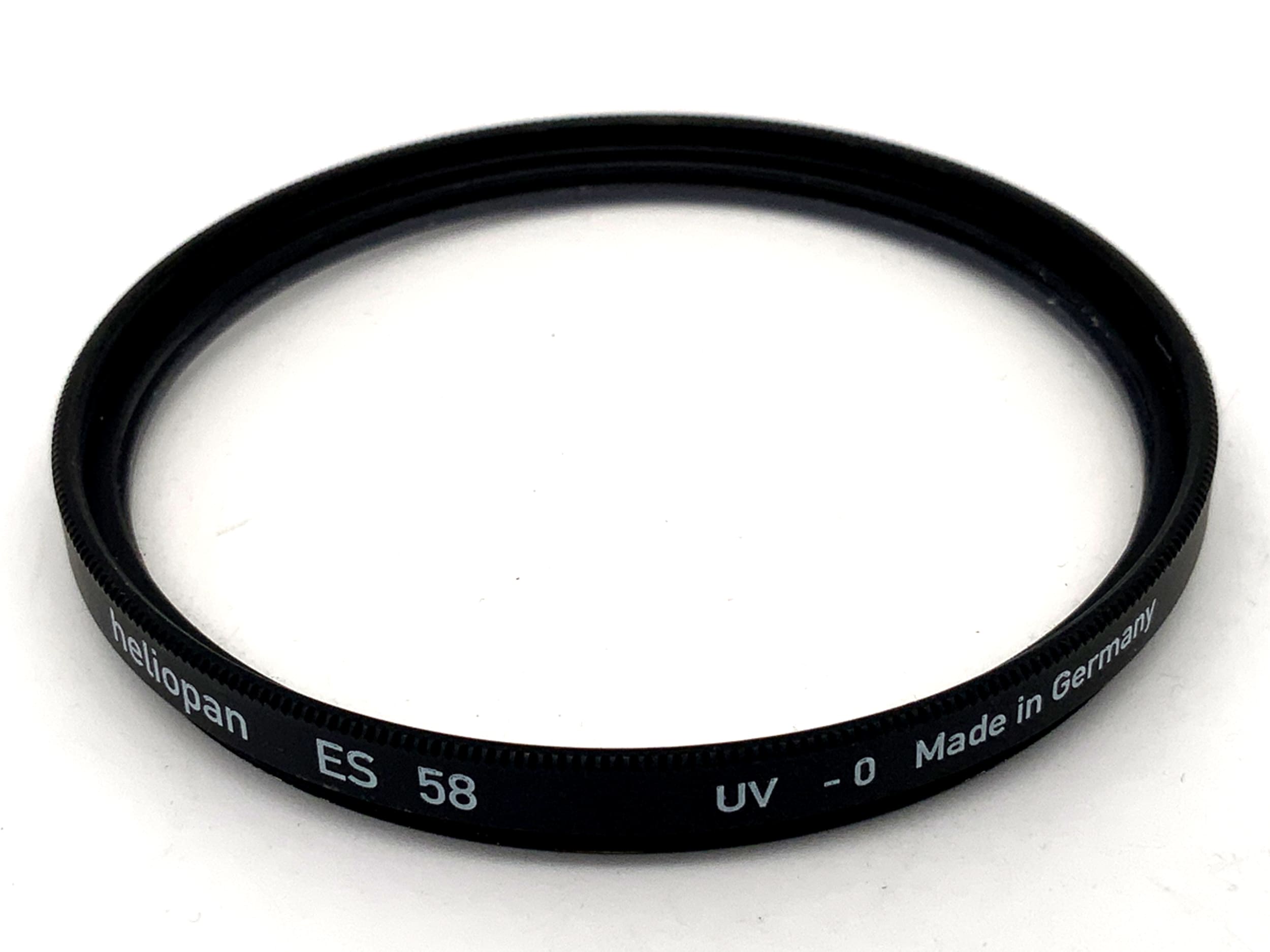 Heliopan UV ES 58-0 Filter 58mm Circular Filter Thread