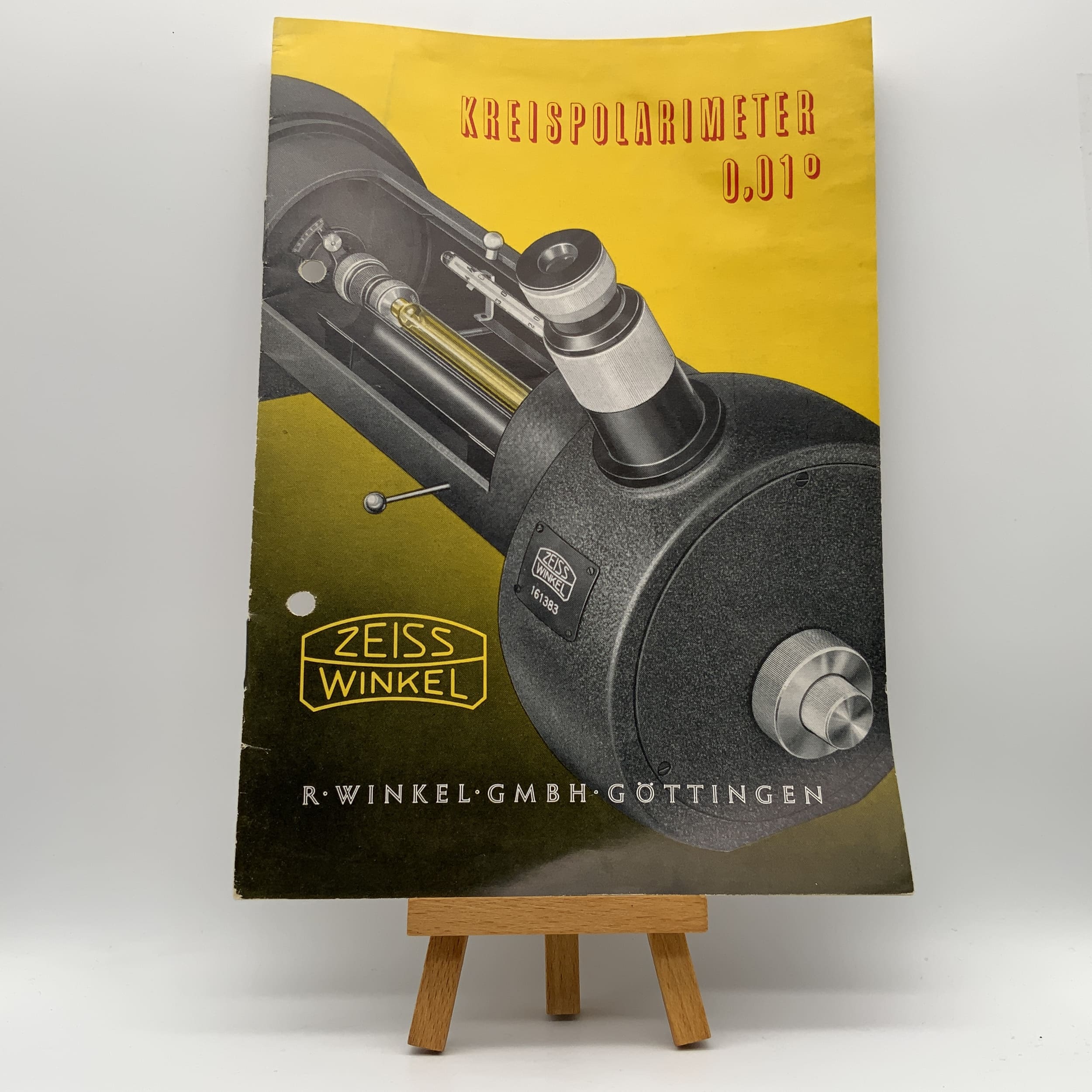 Zeiss Angle Circular Polarimeter Operating Instructions (German)