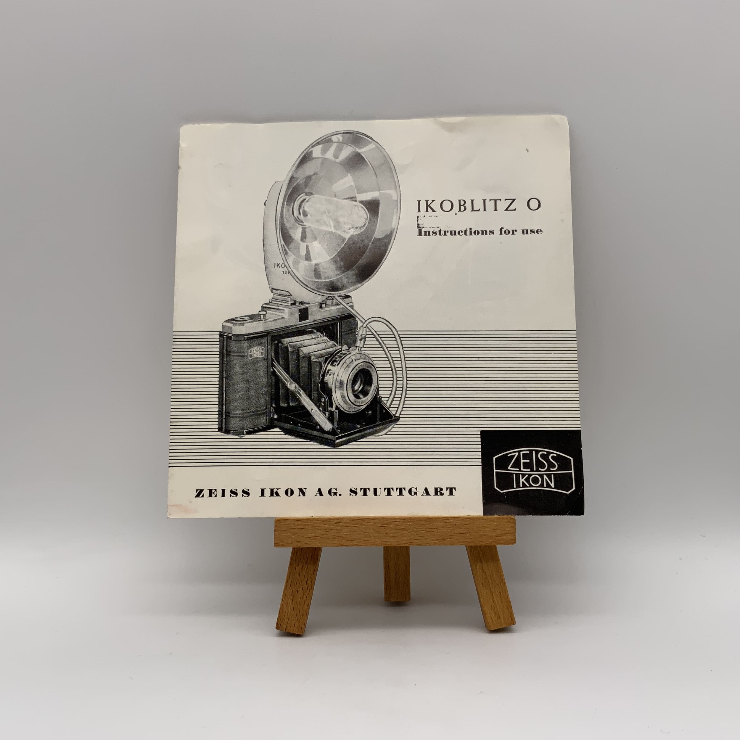 Zeiss Ikon Ikoblitz O Operating Instructions English User Manual