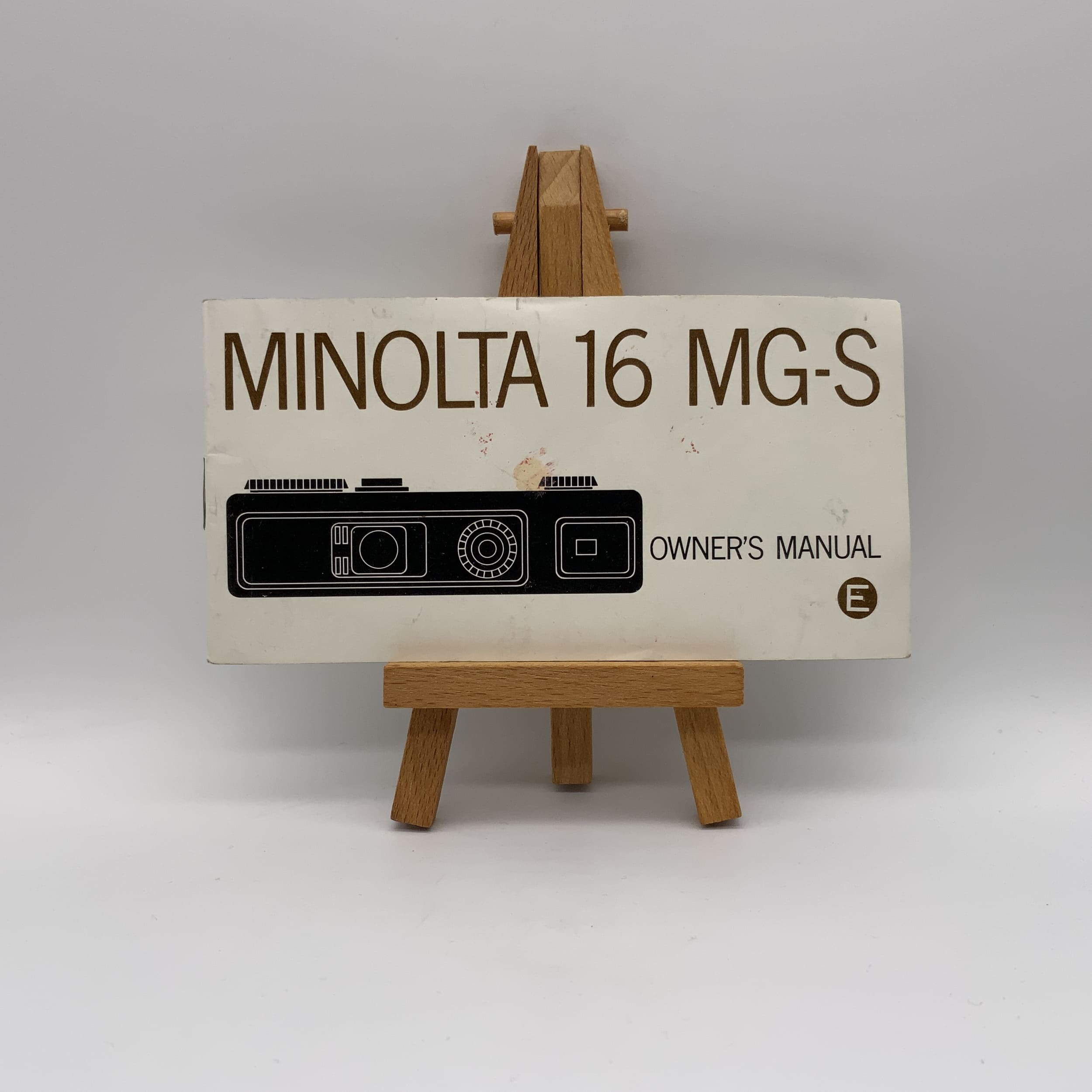 Minolta 16 MG-S User Manual English Instructions for Use