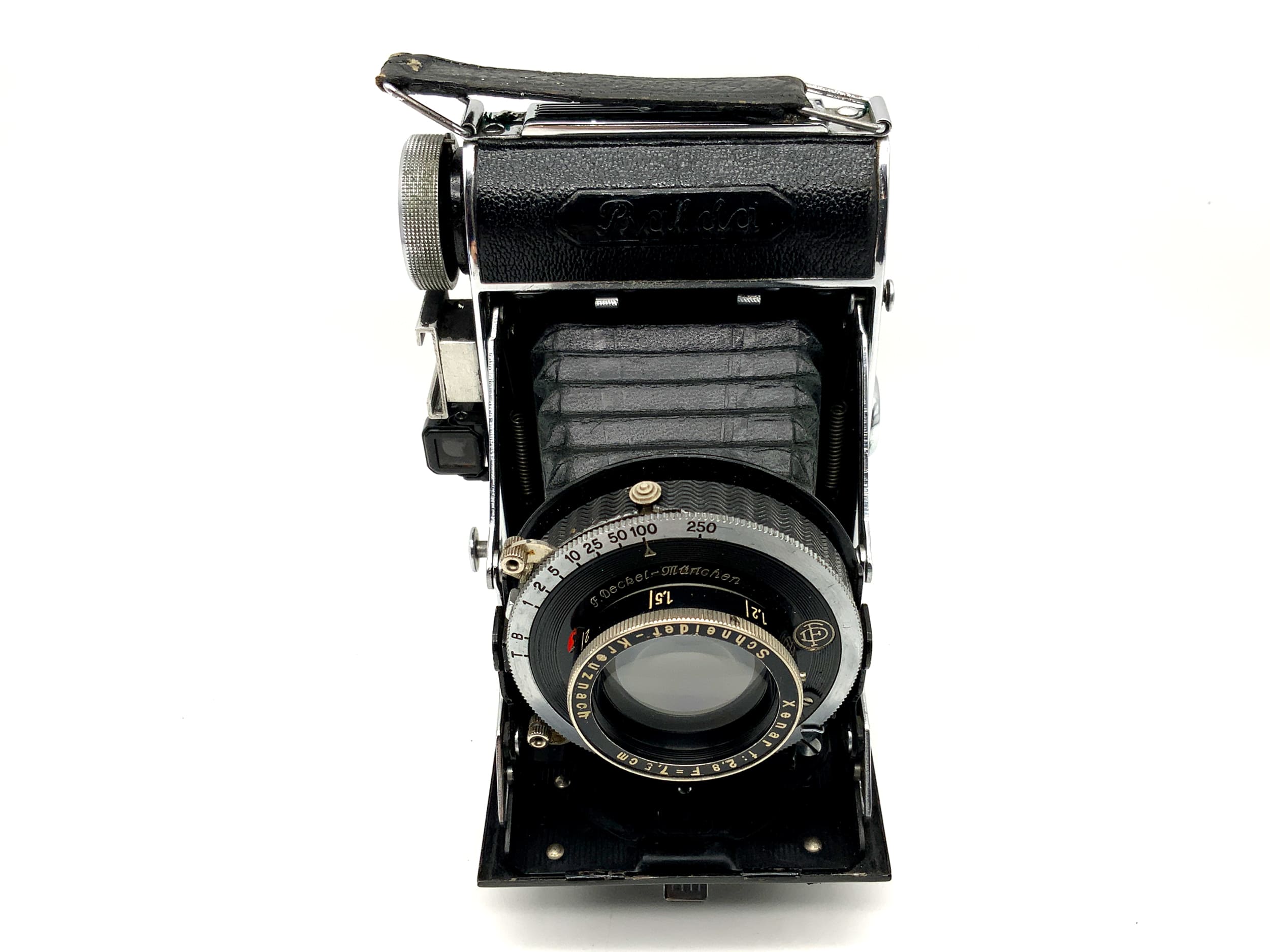 Appareil photo pliable Balda Baldax avec Schneider Kreuznach Xenar f:2,8 F=7,5cm Compur