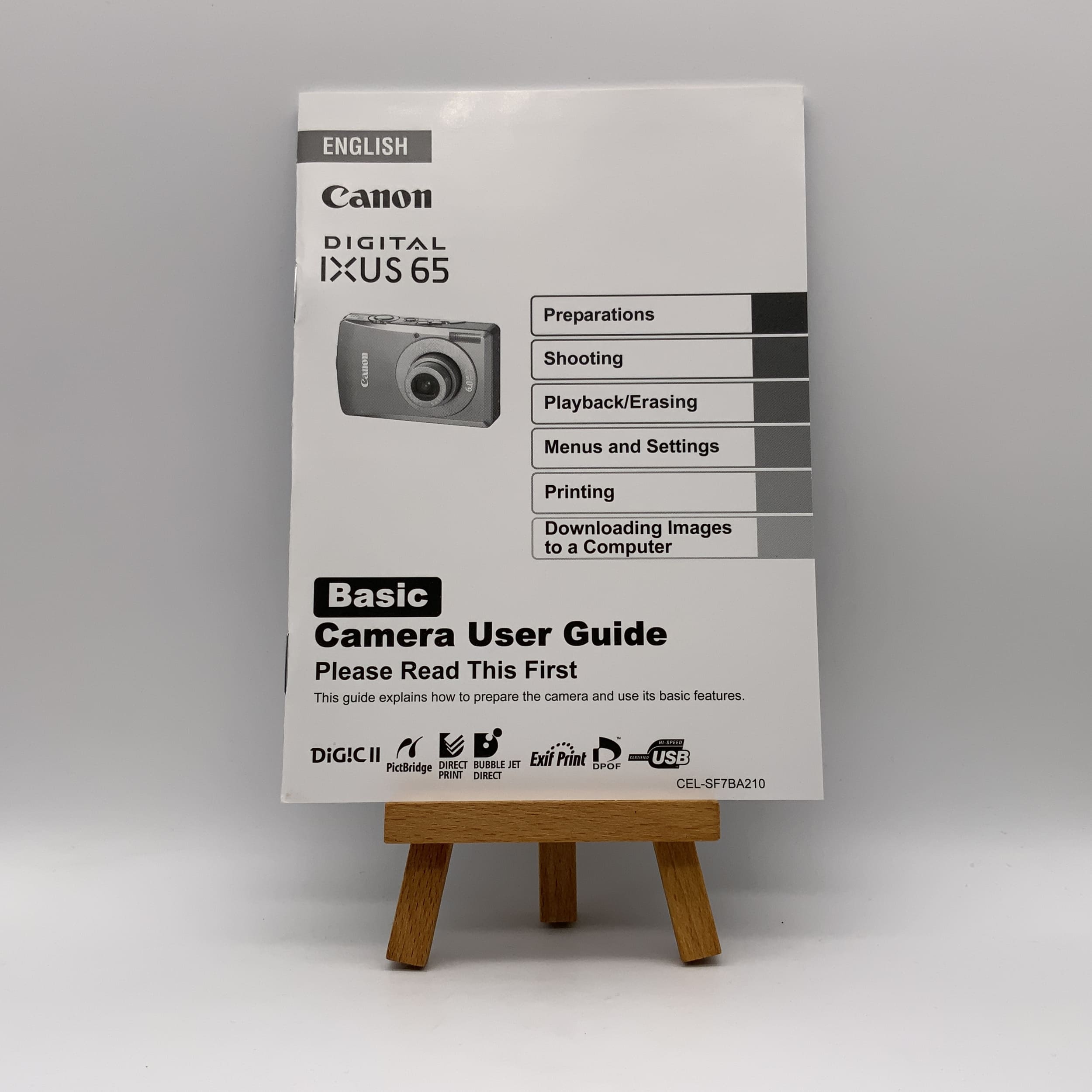 Canon IXUS 65 User Manual English Instructions for Use