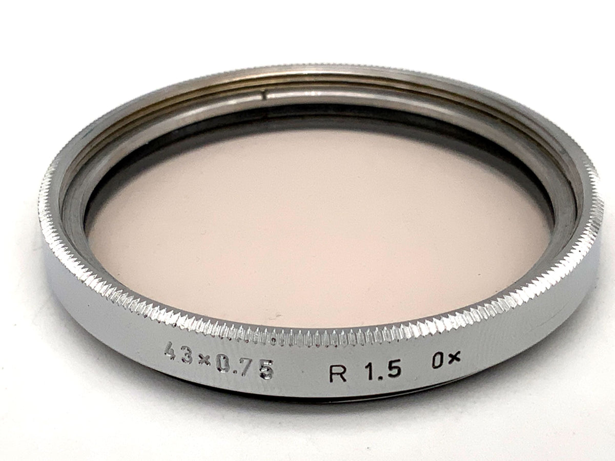 Filtre correcteur 43x0,75 R1,5 0x Filtre 43 mm Fil de filtre circulaire