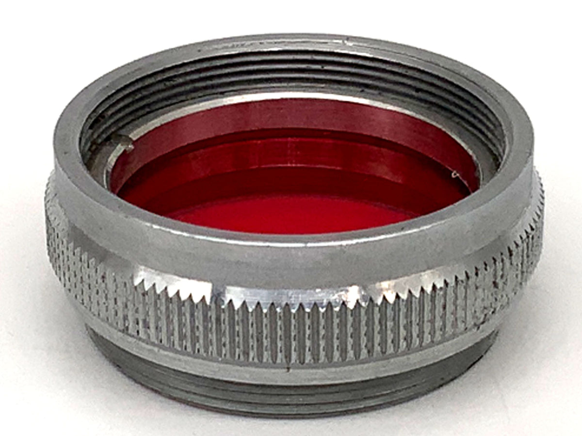 Filtre rouge, filetage circulaire de 20 mm