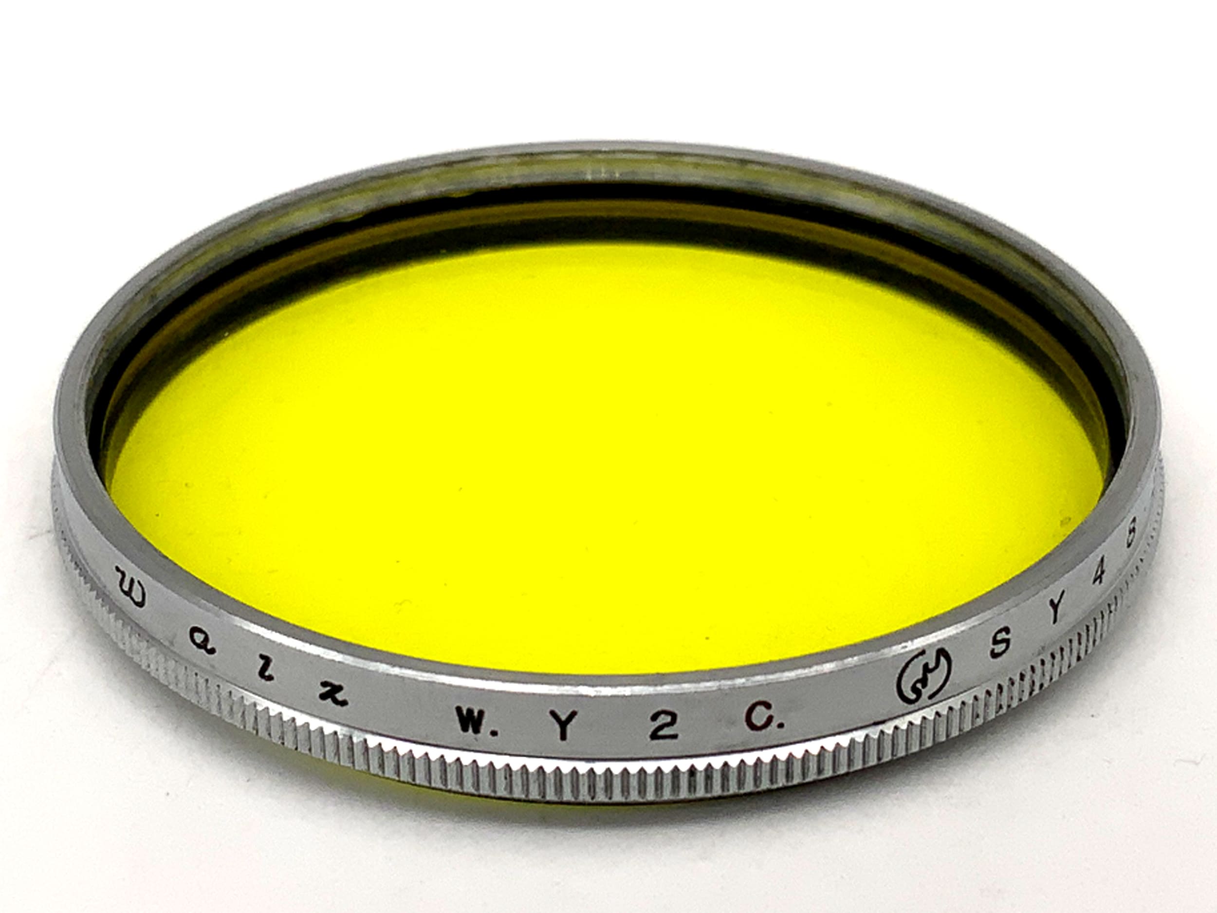 Filtre de couleur Walz W.Y2 C.yellow/yellow SY 48-2, filetage circulaire de 40 mm