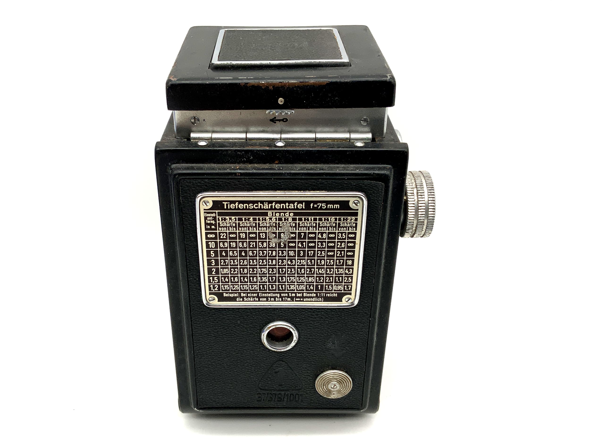 Welta Reflexiona II TLR with E. Ludwig Meritar 1:3.5 f=75mm Vebur twin-lens