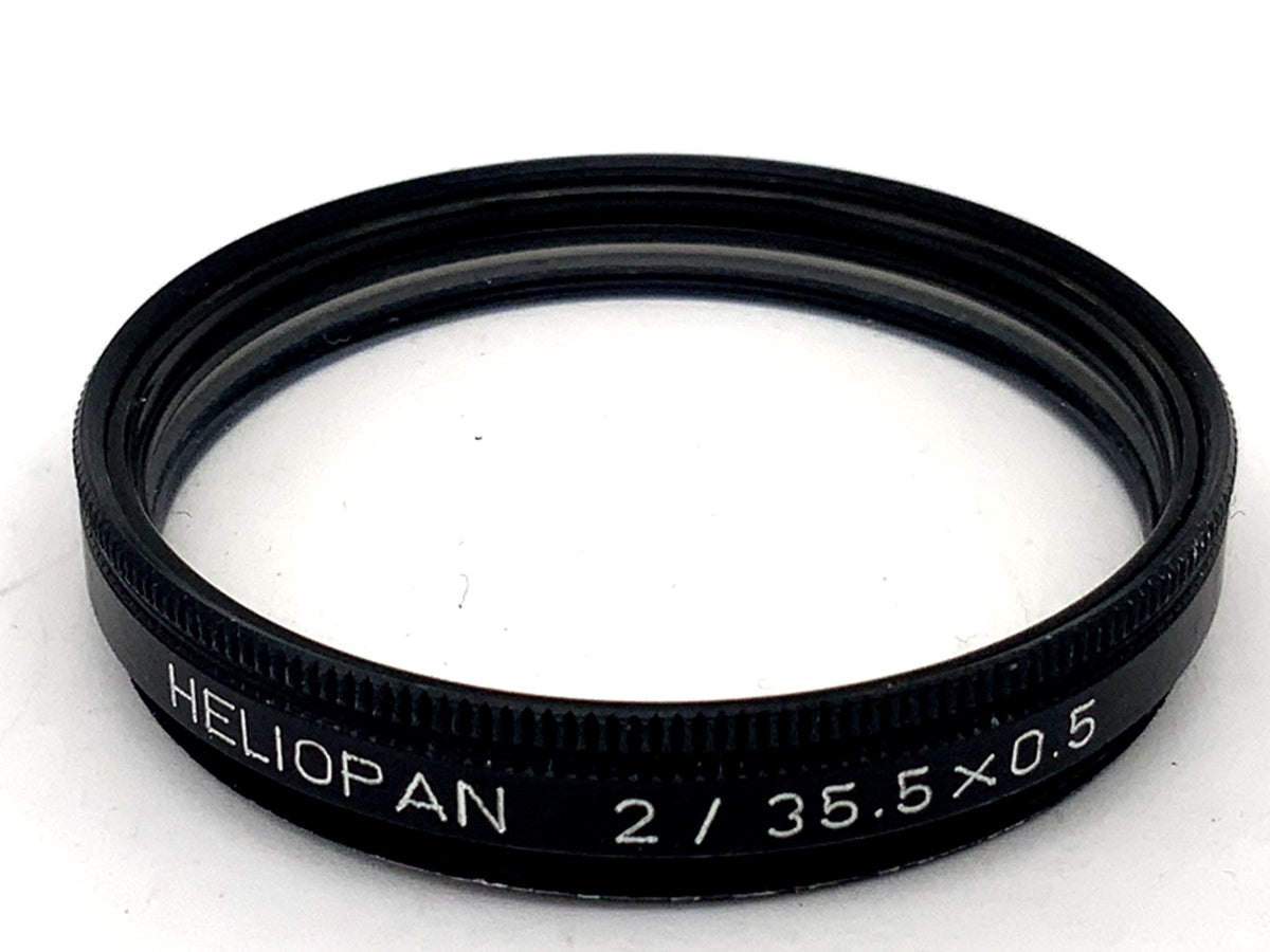 Objectif macro Heliopan 2/35,5 x 0,5, filetage pour filtre circulaire de 35,5 mm
