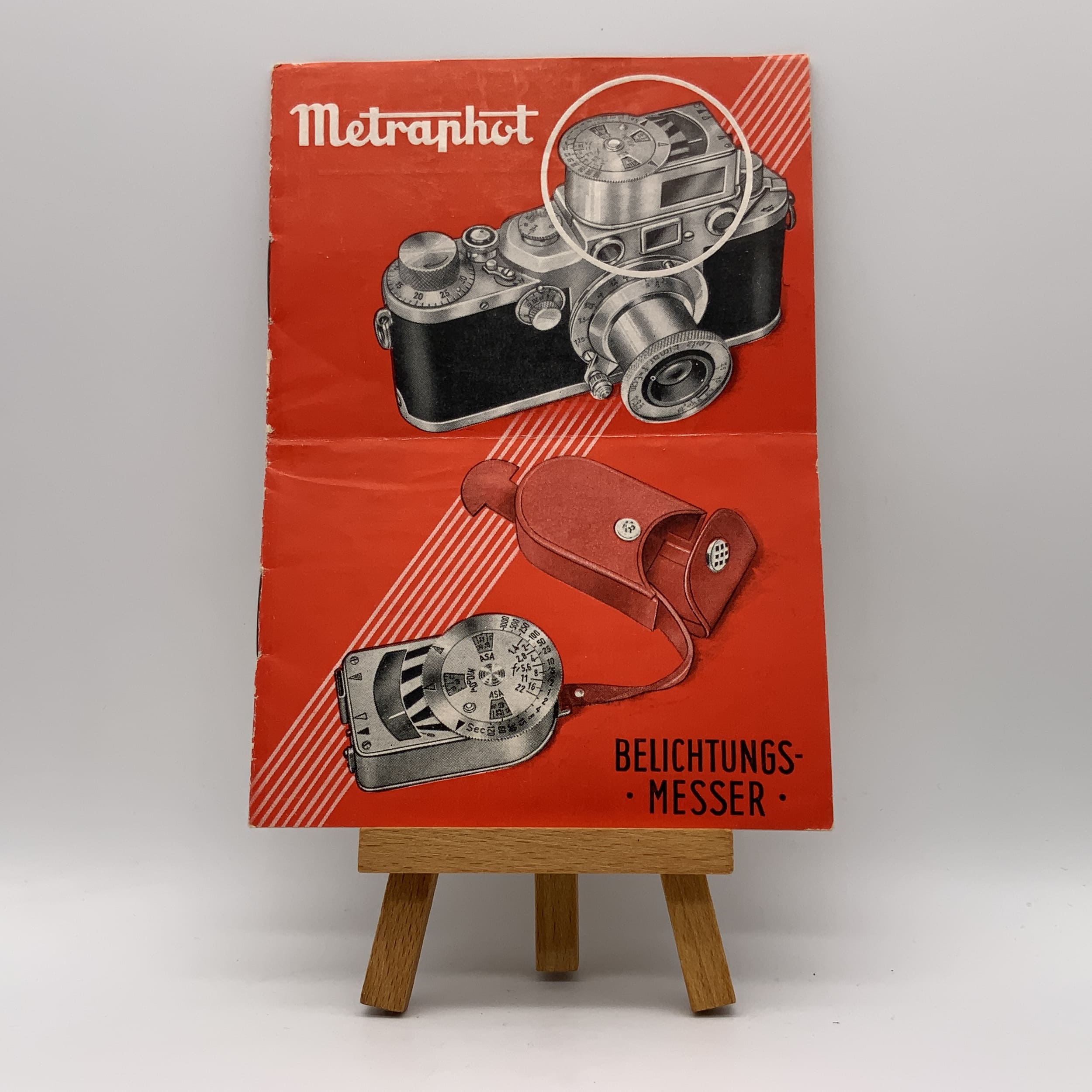 Metrawatt Metraphot Light Meter User Manual (German)