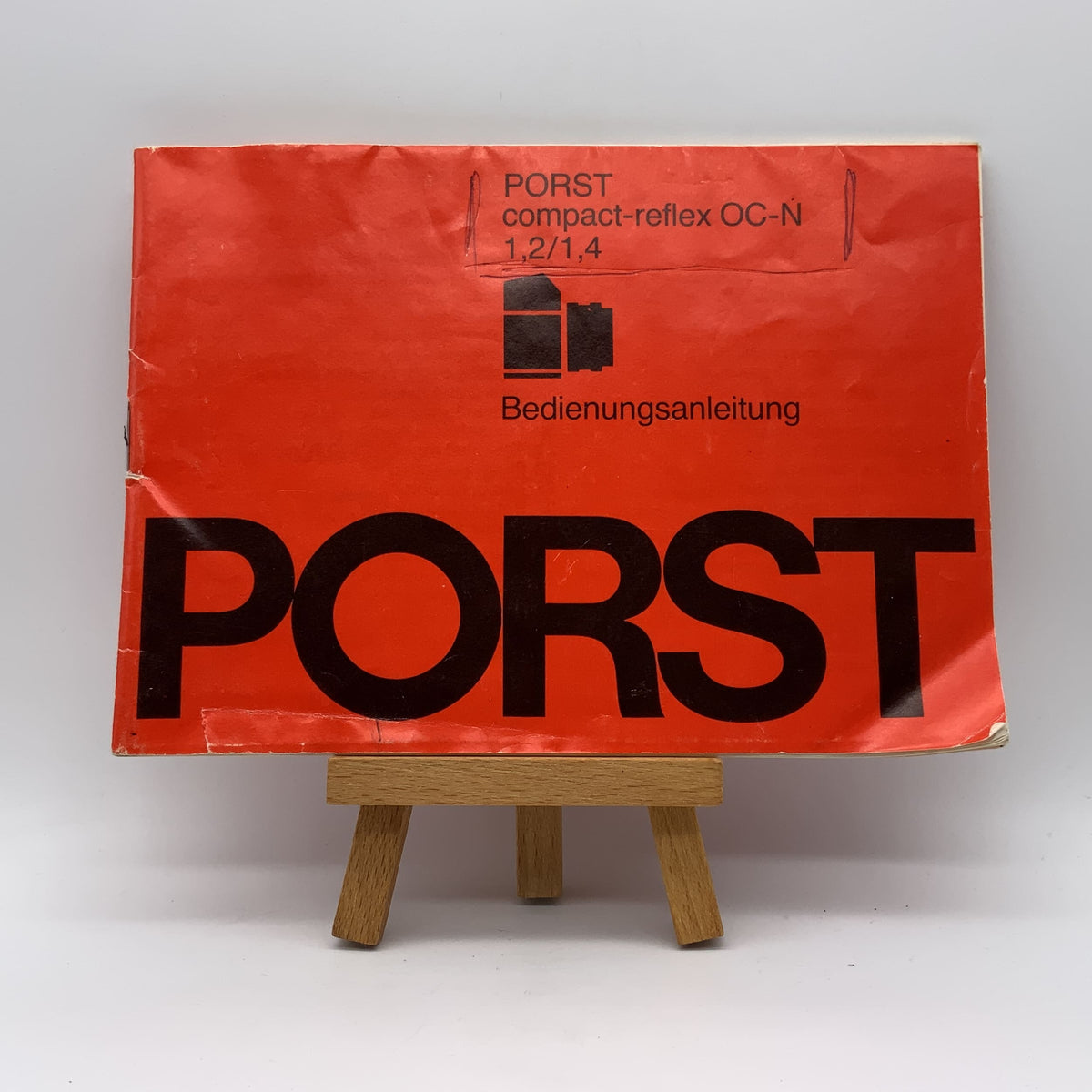 Mode d'emploi du Porst compact -reflex OC-N 1.2/1.4 (allemand)