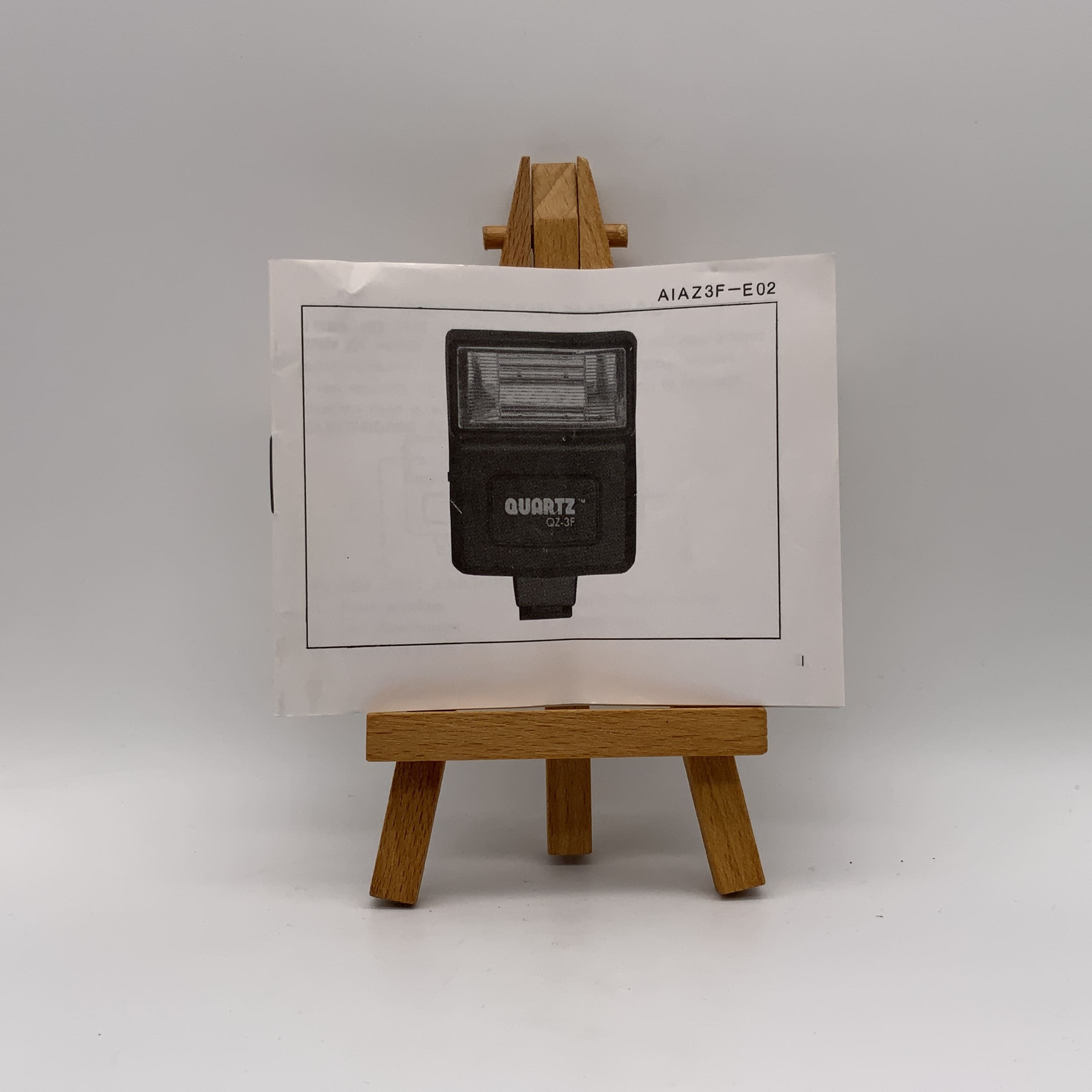 Manuel d'utilisation du quartz QZ-3F (allemand) Instructions d'utilisation