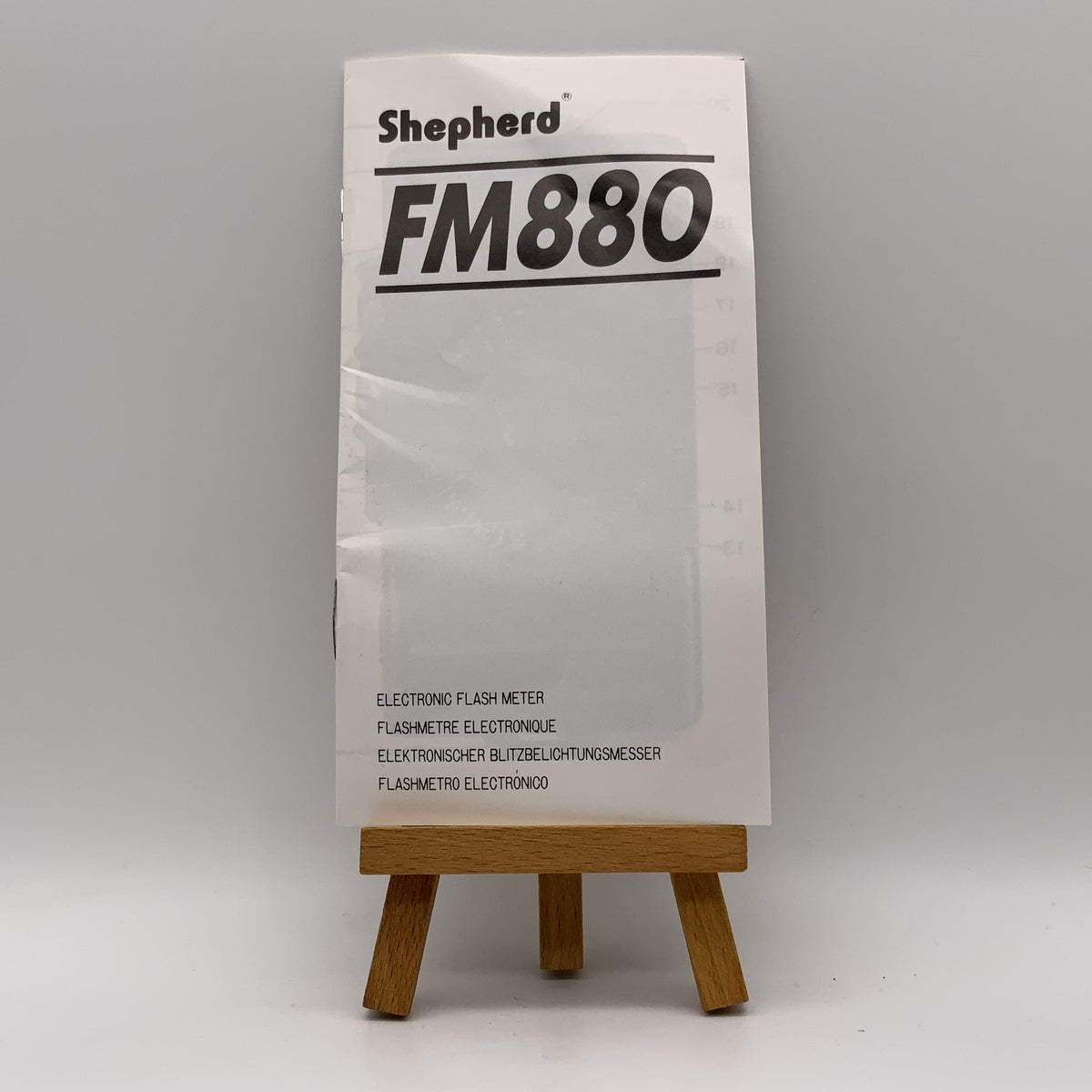 Manuel d'utilisation du Shepherd FM880 (allemand) - Instructions d'utilisation