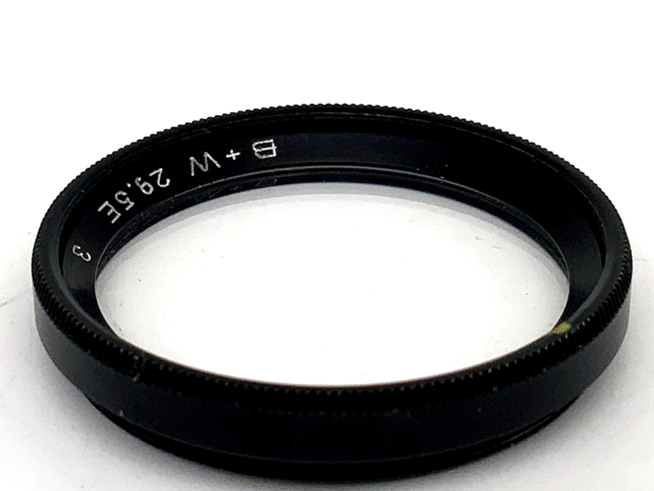 Ligne de fixation pour objectif macro B+W 29.5E, 3 filtres, filetage circulaire de 29,5 mm