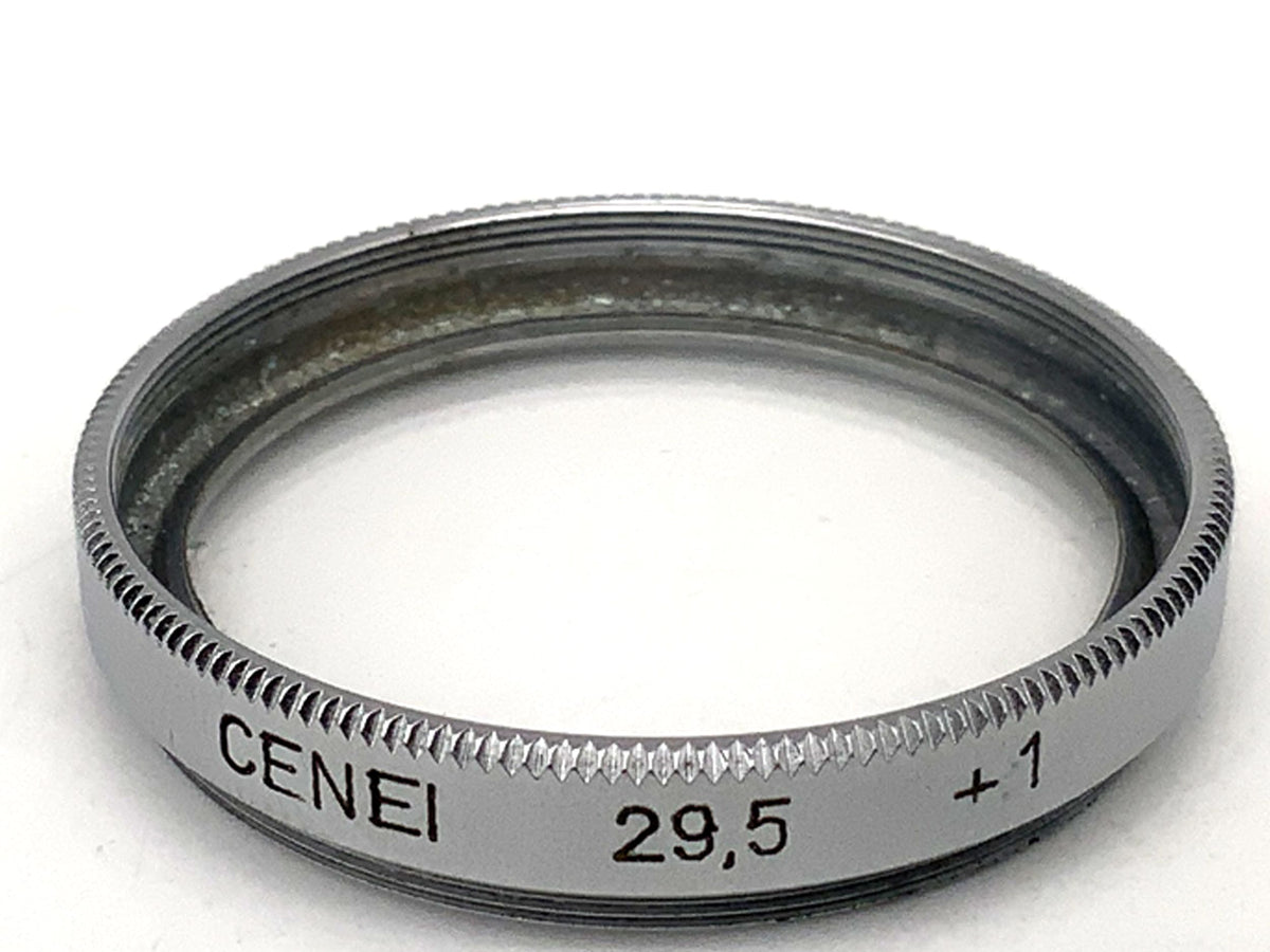 Objectif macro Cenei, lentille auxiliaire +1 filtre, filetage pour filtre circulaire de 29,5 mm