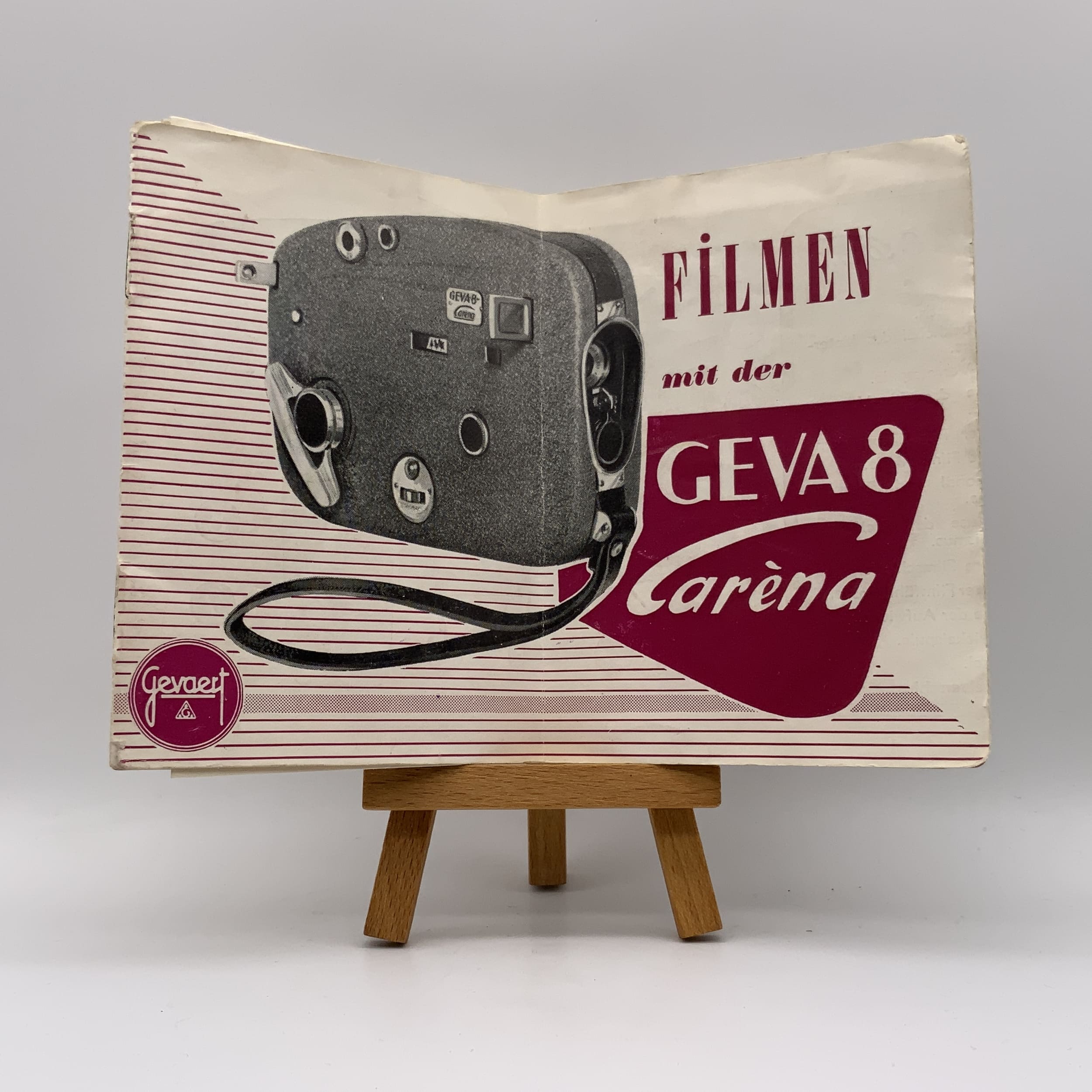 Carena Geva 8 Filming with the Geva 8 Gevaret User Manual German