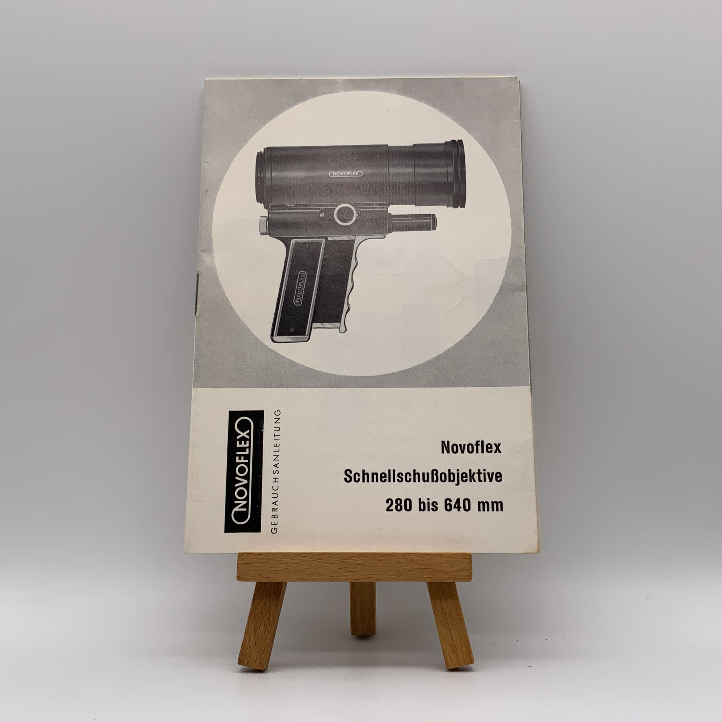 Novoflex Rapid Shooting Lenses 280 to 640 mm Instruction Manual German