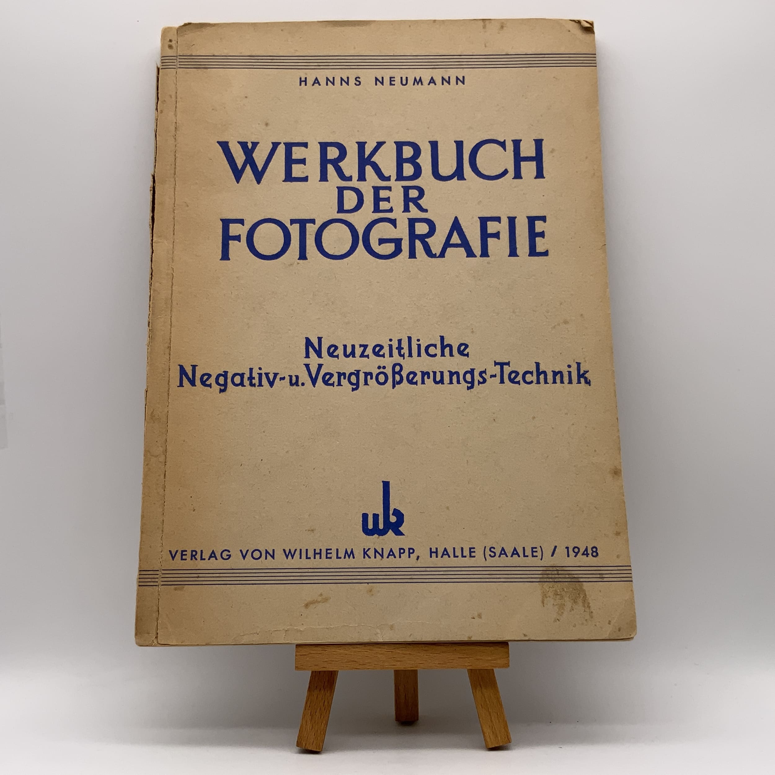 Hanns Neumann Photography Workbook - User Manual (German)