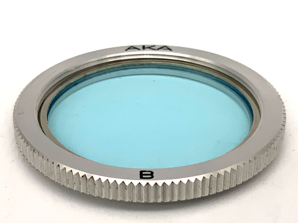 Filtre de couleur B, également appelé filtre bleu clair, filetage circulaire de 32 mm