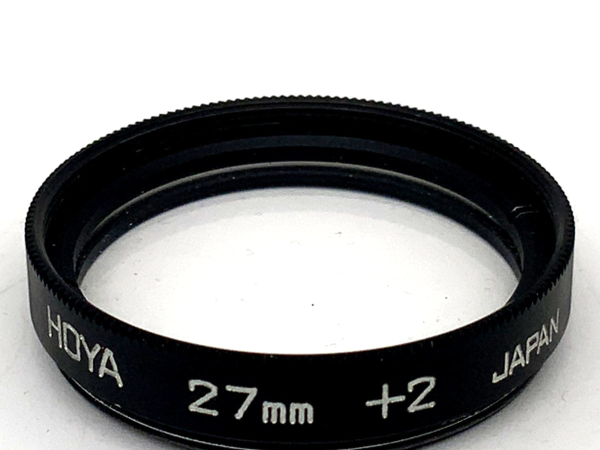 Objectif macro Hoya + 2 filtres, filetage circulaire de 27 mm