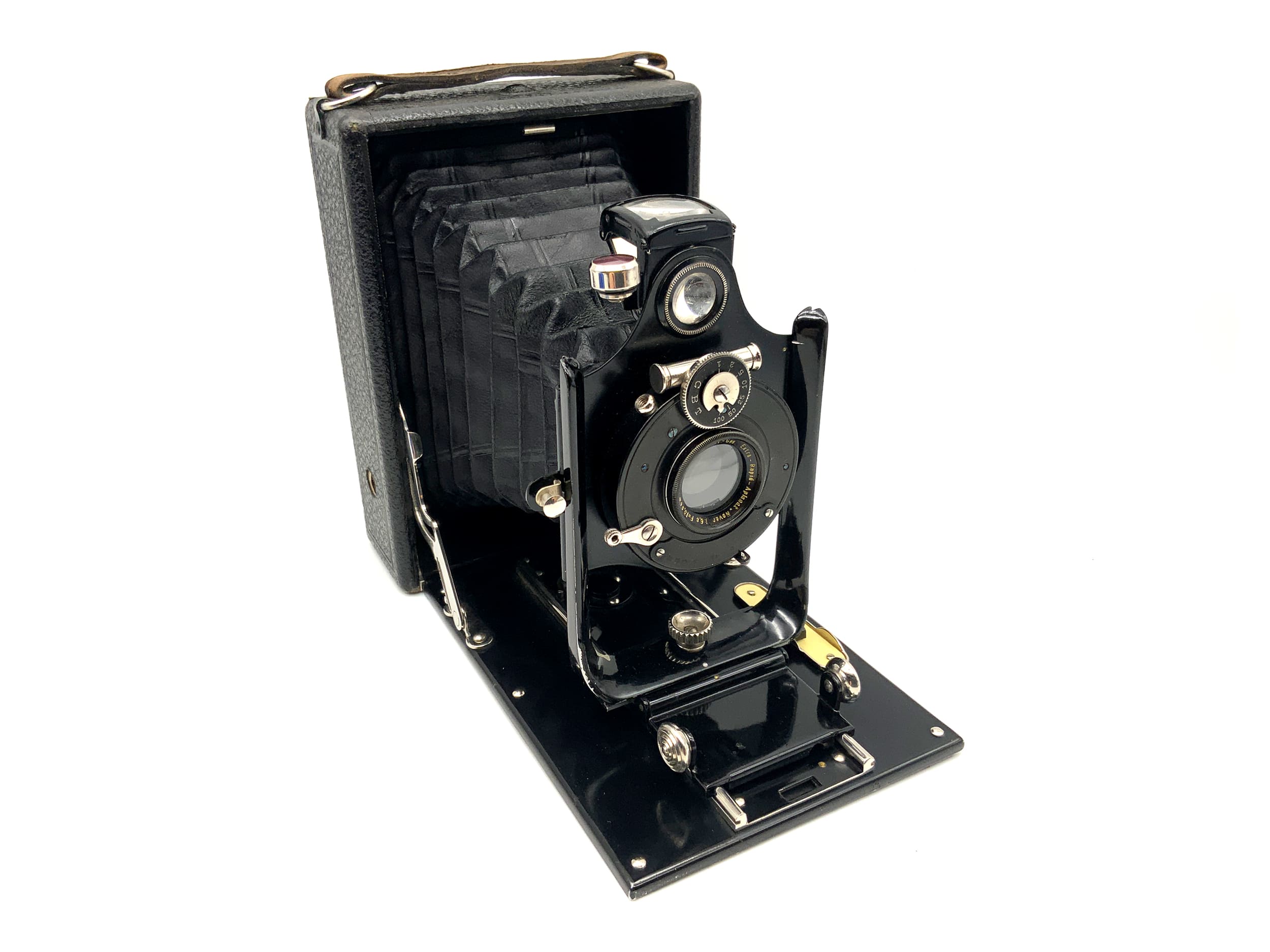 Caméra à plaque Ica Dresden Corrida 155 Extra Rapid Aplanat Novar 1:6.8 F013.5cm