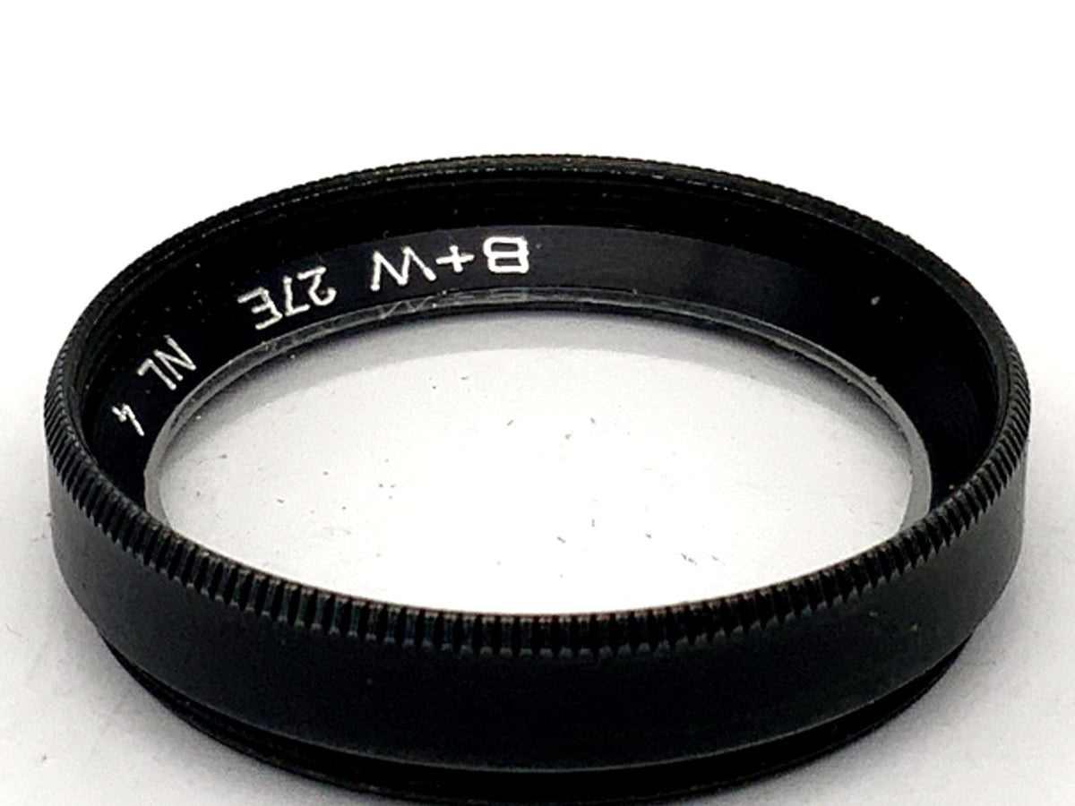 Objectif macro B+W 27E NL 4, filetage circulaire de 27 mm
