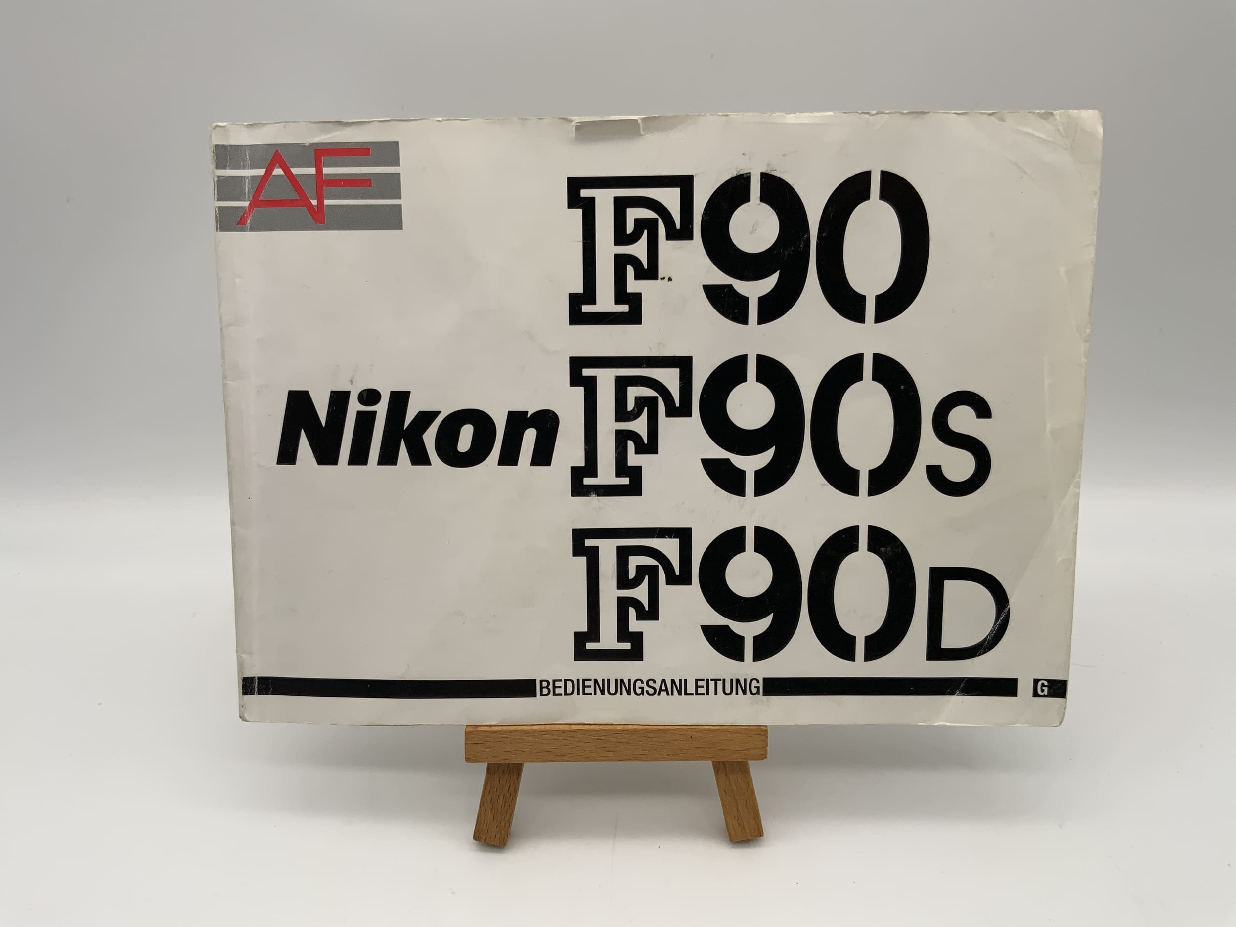 Nikon F90, F90S, F90D User Manual (German)