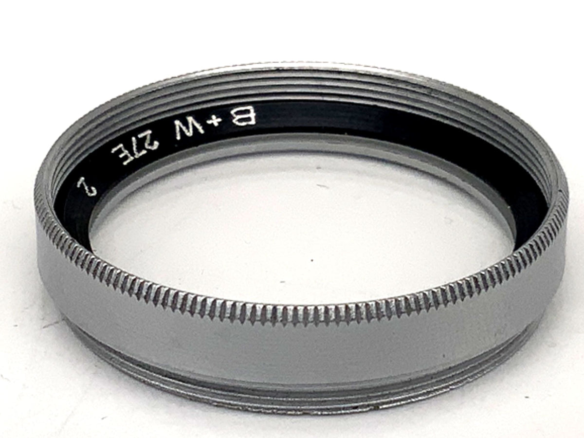 Objectif macro B+W 27E, 2 filtres, filetage circulaire de 27 mm