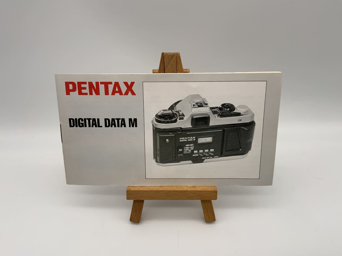 Manuel d'utilisation du Pentax Dial Data M (anglais) - Instructions d'utilisation