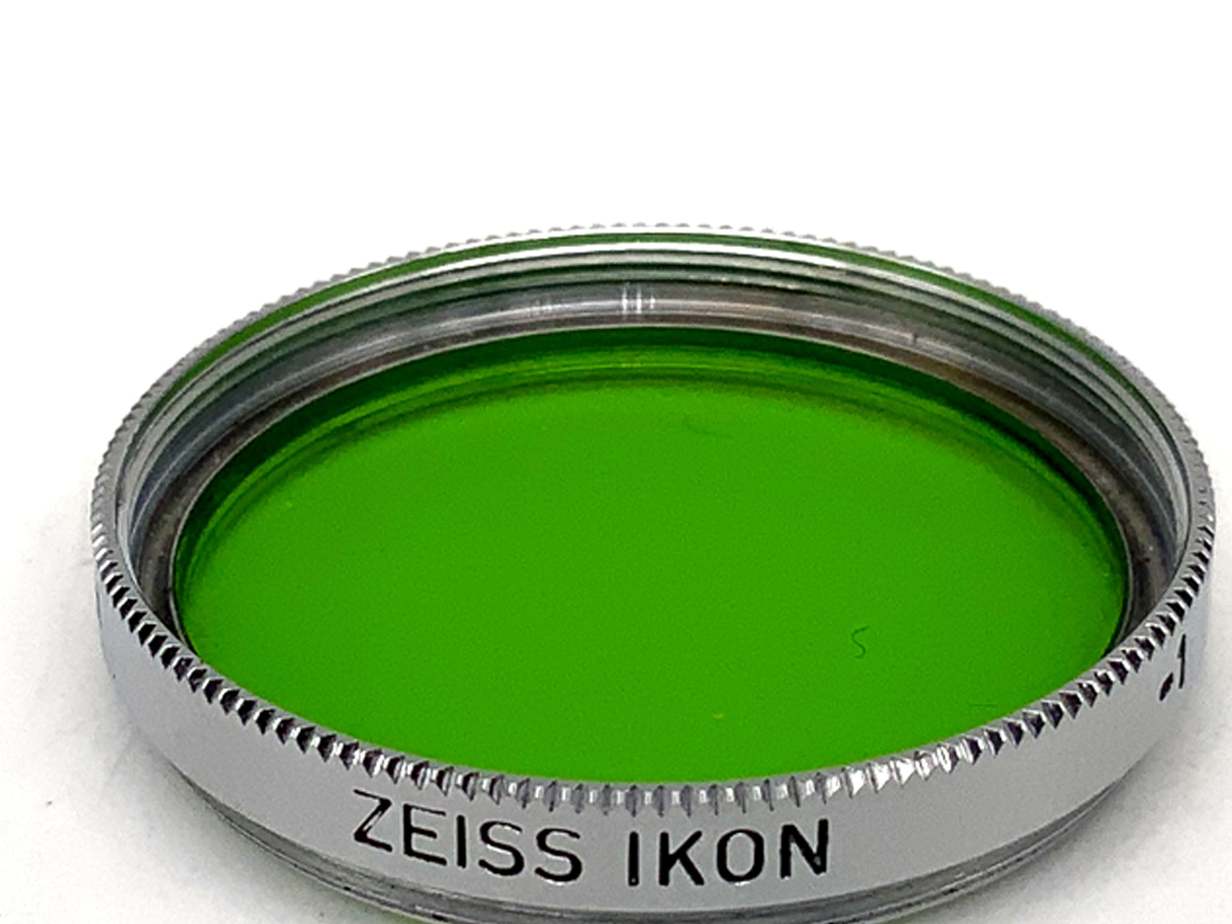 Filtre de couleur Zeiss Ikon S27-1 GR 2x Filtre vert 27 mm circulaire
