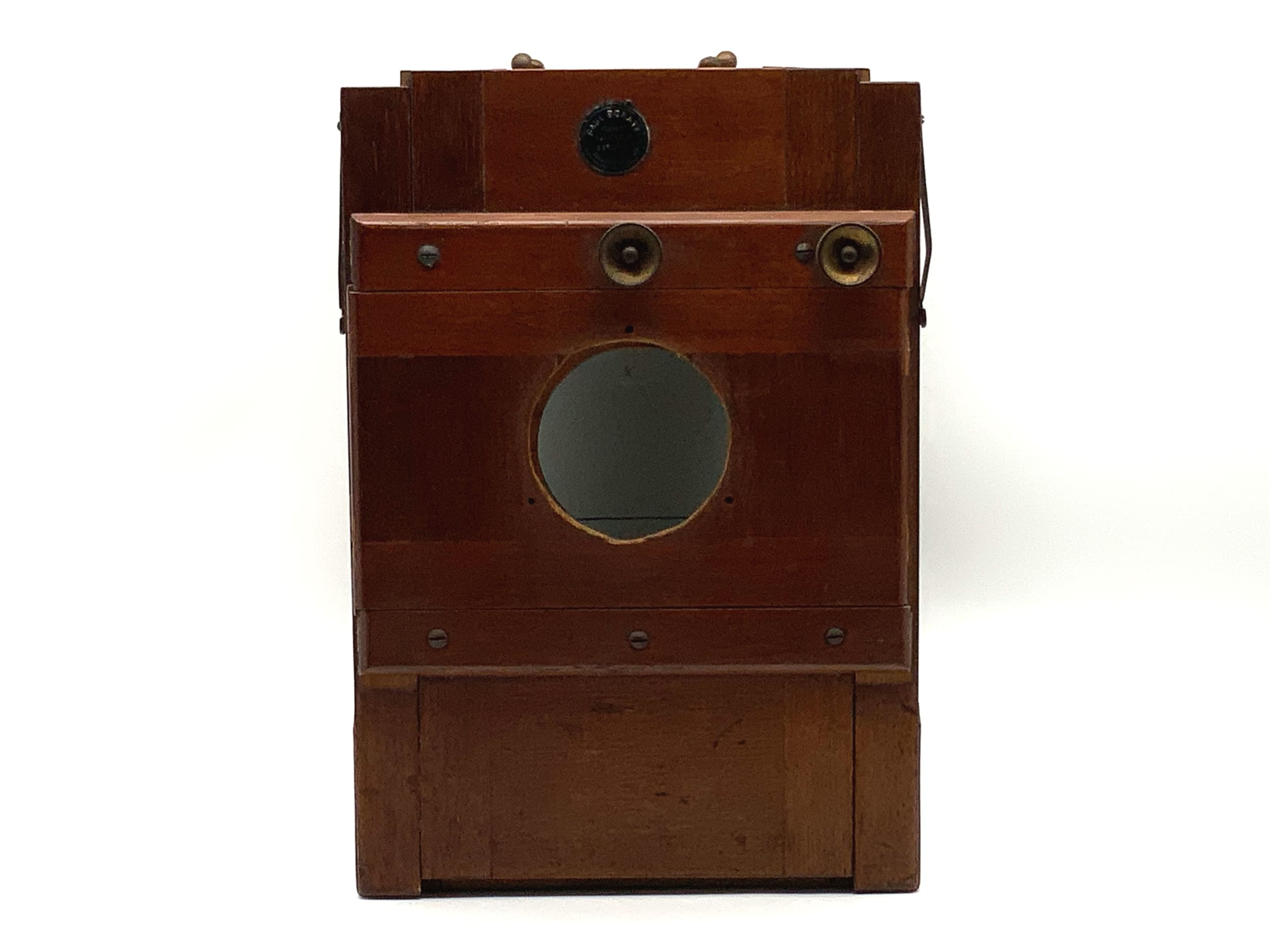 Appareil photo à plaques Paul Bonatz, appareil photo en bois, appareil photo argentique