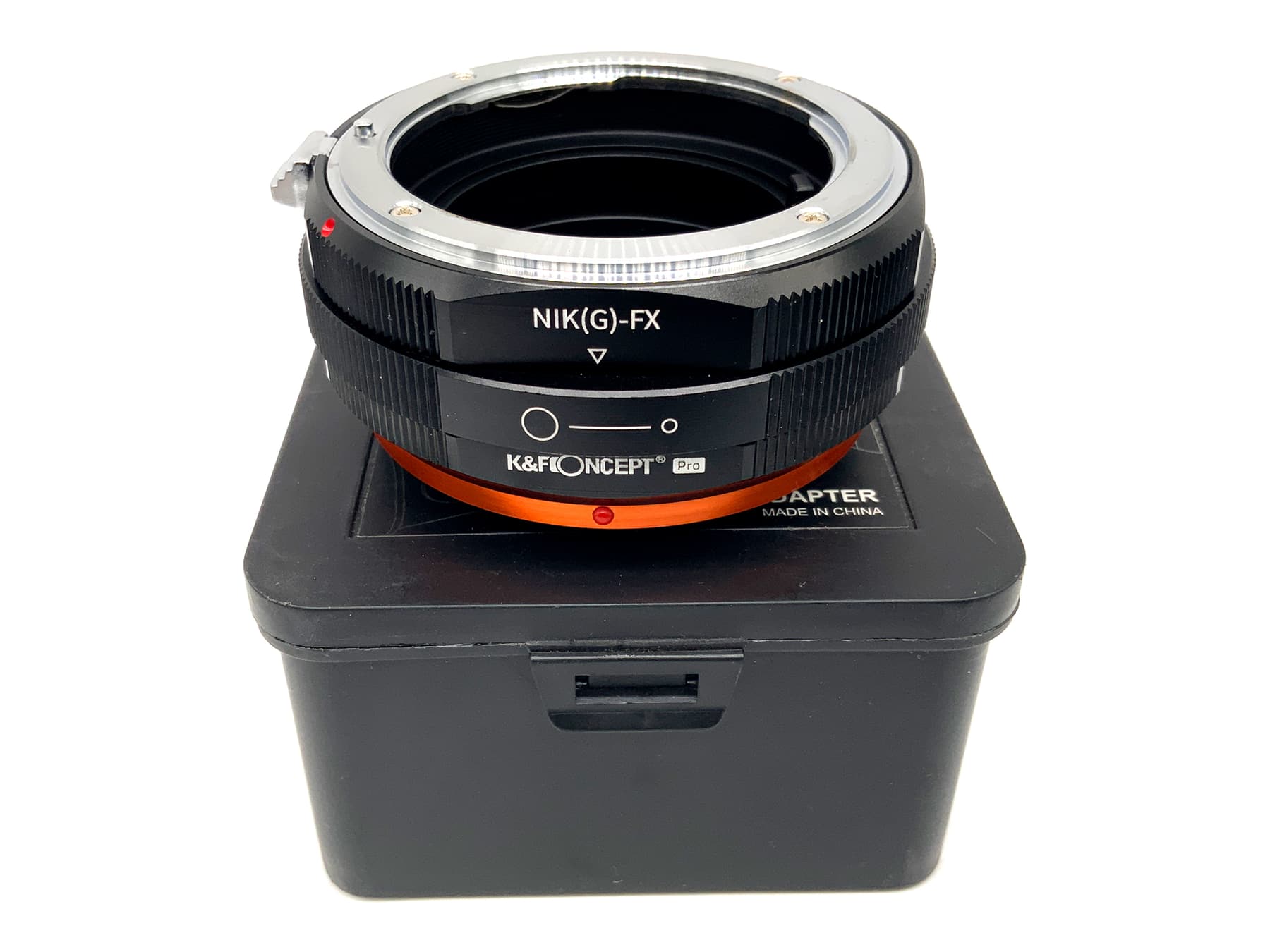 K&F Concept NIK(G)-FX II PRO Objektivadapter (Nikon F -> Fujica X)