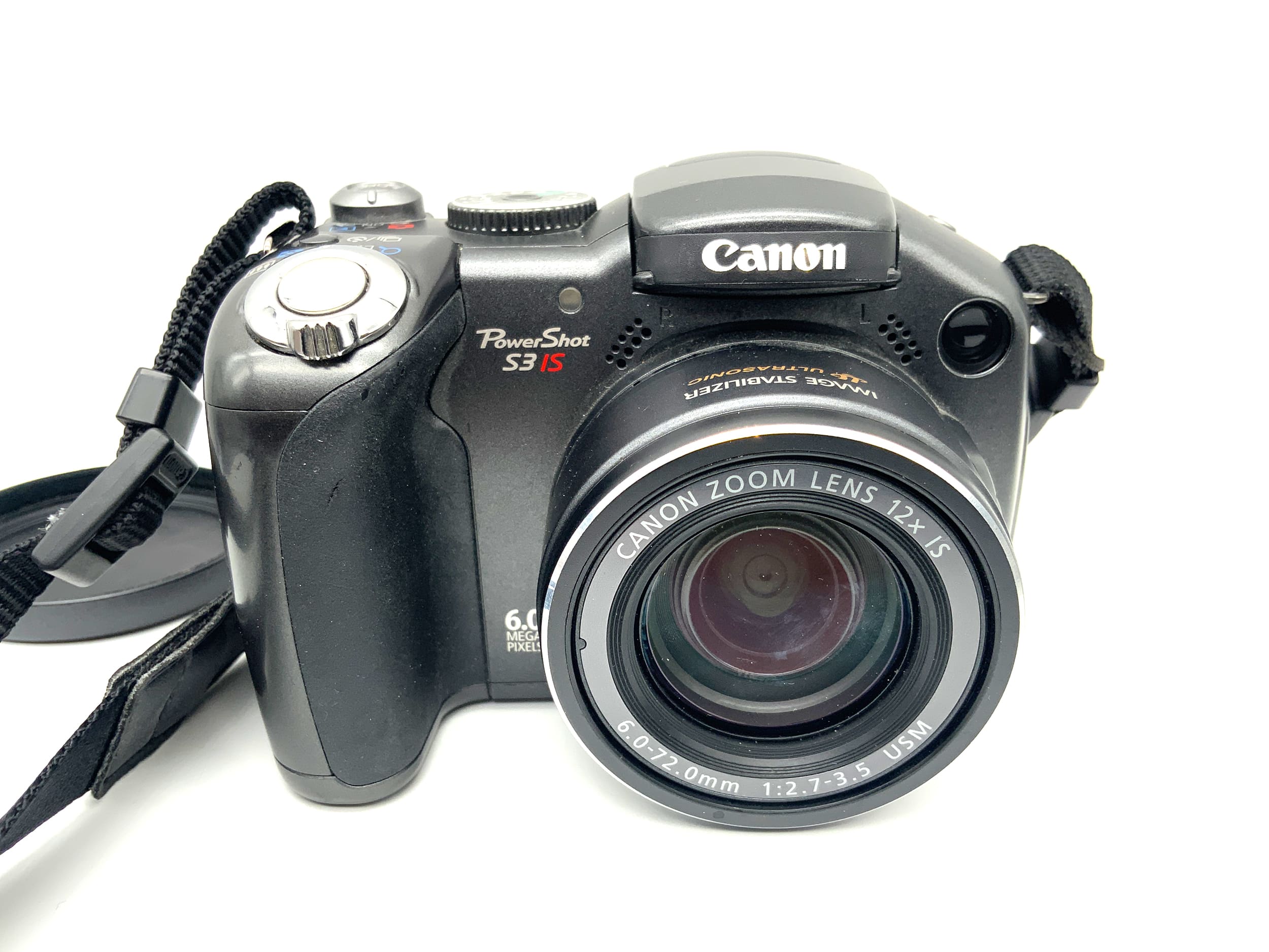 Canon PowerShot S3 IS Bridge Camera with 6-72mm 1:2.7-3.5 USM 6MP Digital Camera